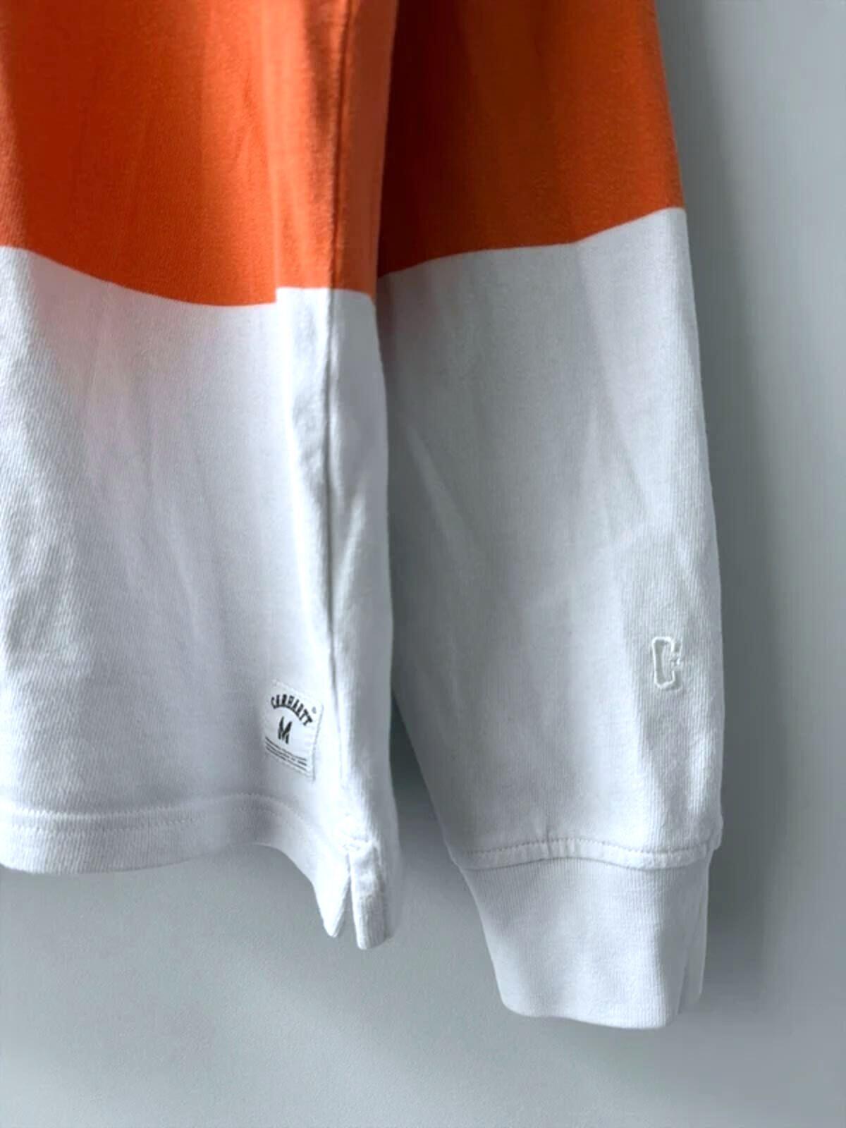 Men’s Carhartt Long Sleeve Rugby Polo Top - Medium - 3553