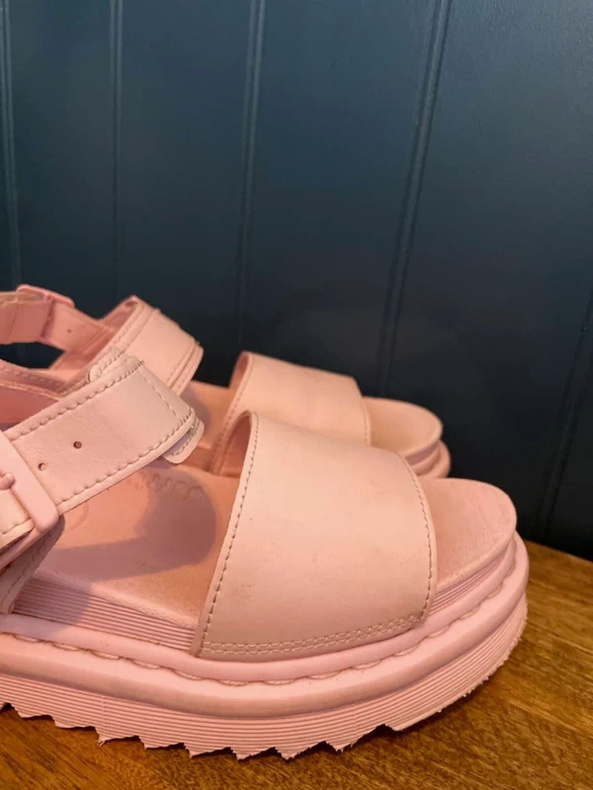 Women’s Dr Martens Voss Chunky Sole Sandals In Pink - UK6 - 3094