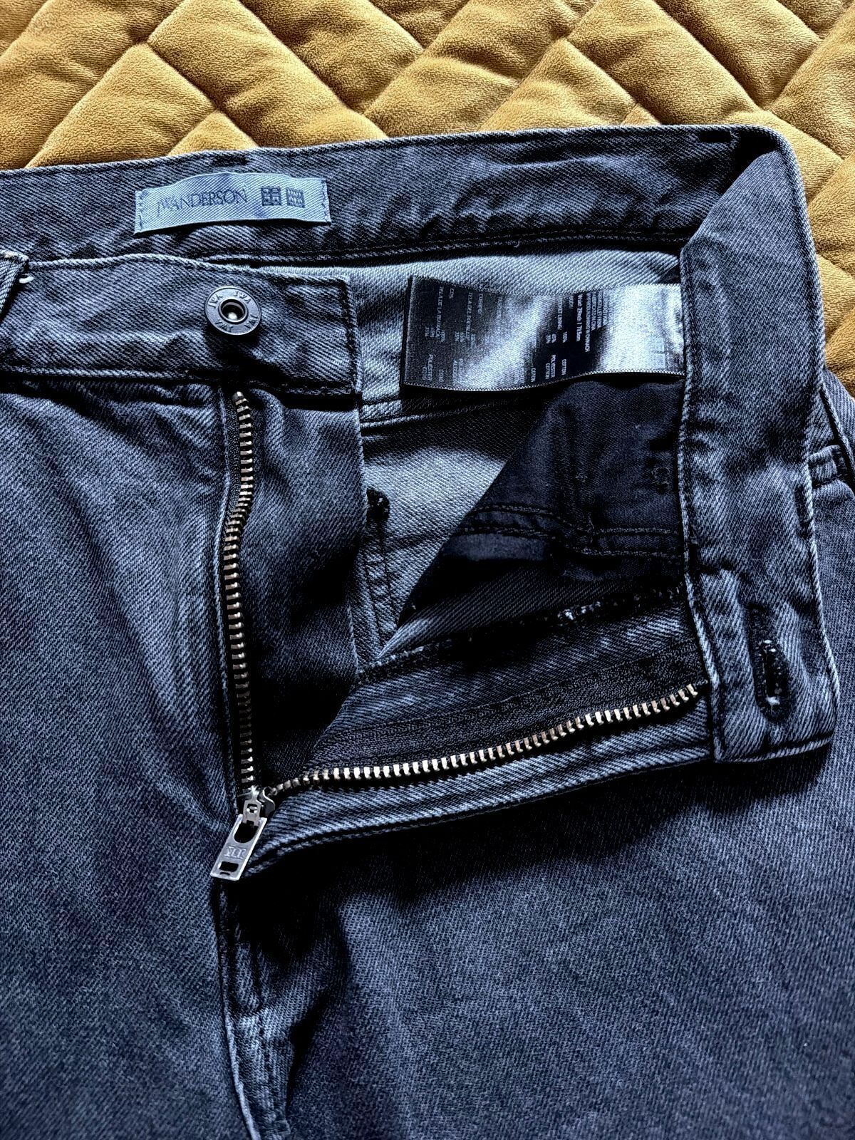 Women’s J.W. Anderson x Uniqlo Wide Leg Jeans In Grey - W29/L28 - 3757
