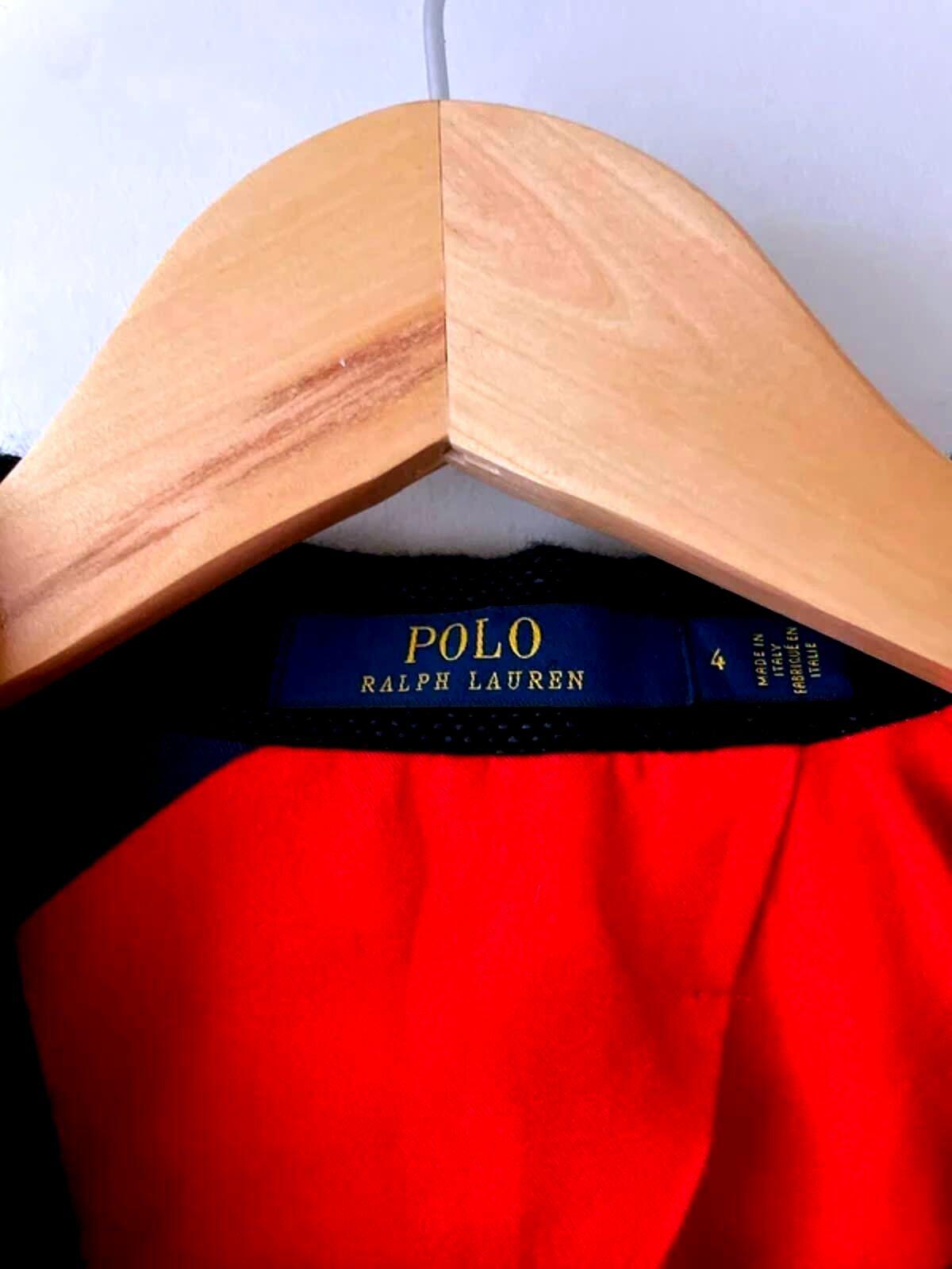 Women's Ralph Lauren Wimbledon Linen/Wool Umpire Blazer in Navy - UK8 - 2876