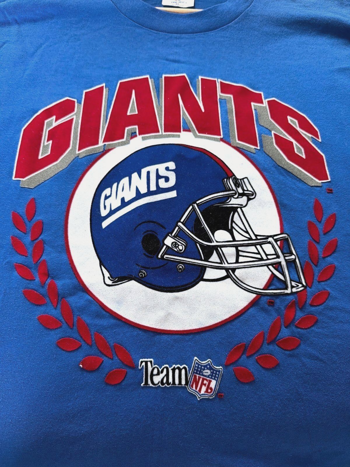 Men’s Vintage 90's New York Giants NFL T-Shirt In Blue - XLarge - 3711