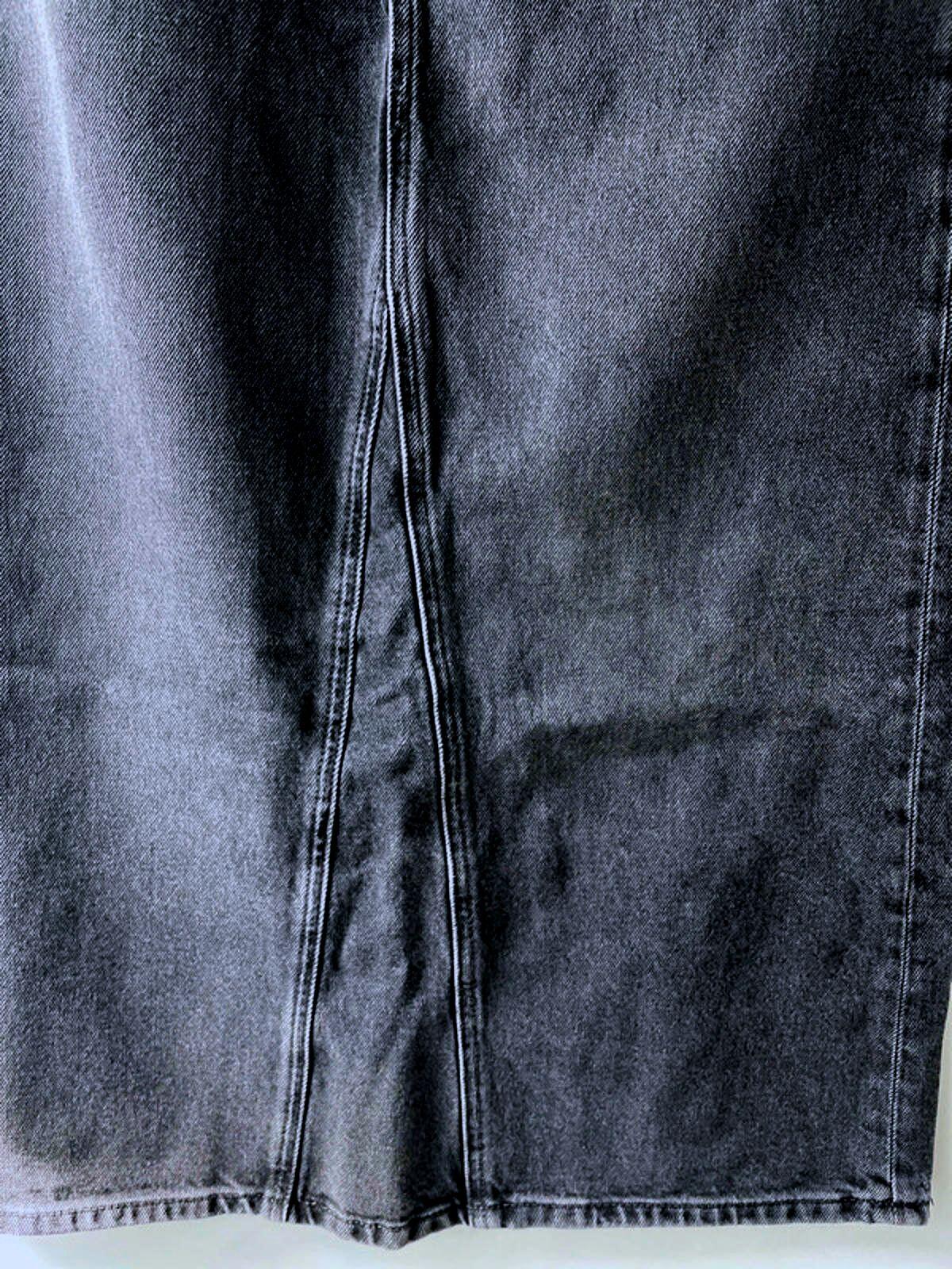 Women’s & Other Stories Long Denim Skirt In Black with Back Split - UK 6 - 1812