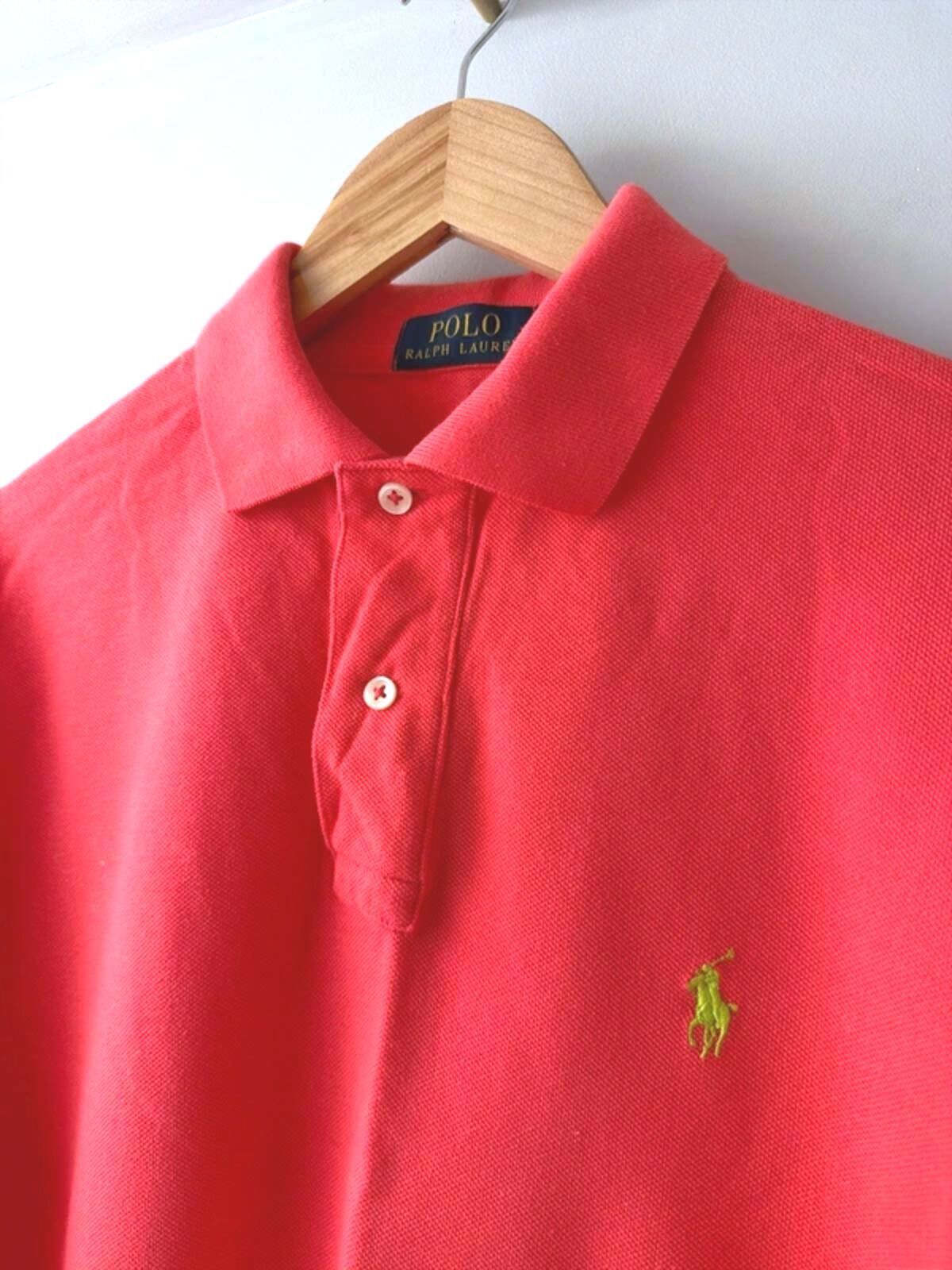 Men’s Ralph Lauren Classic Fit Polo Top In Pink - Medium - 3421