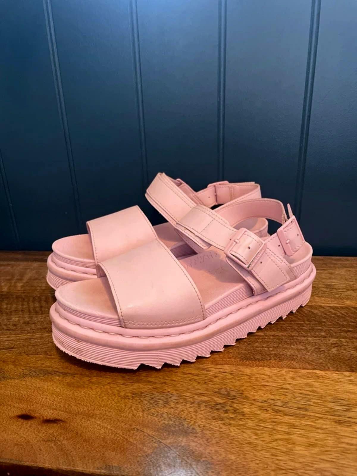 Women’s Dr Martens Voss Chunky Sole Sandals In Pink - UK6 - 3094
