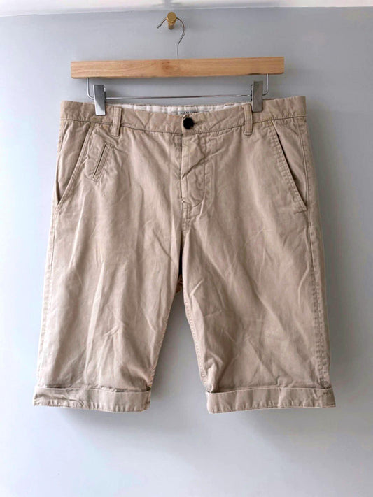 Men’s Allsaints Premium Classic Chino Shorts In Beige - W30 - 1665