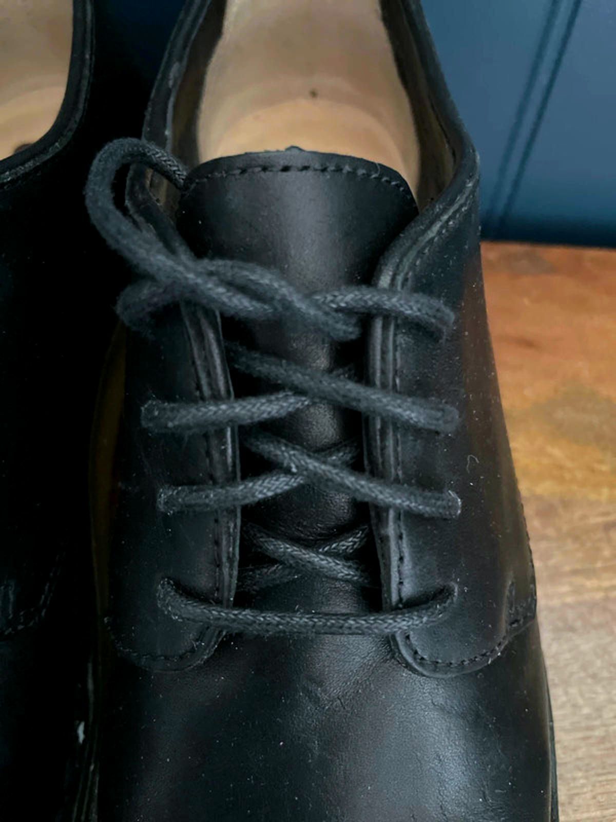 Women’s Clarks Originals Maru London Leather Lace-up Shoes In Black - UK6.5 -2320