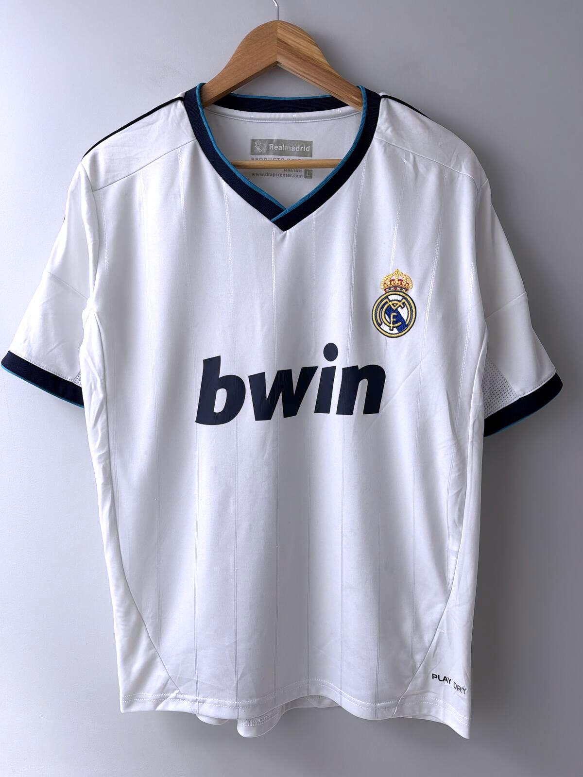 Mens Ronaldo #7 Real Madrid Football Shirt Top - Large - 3514