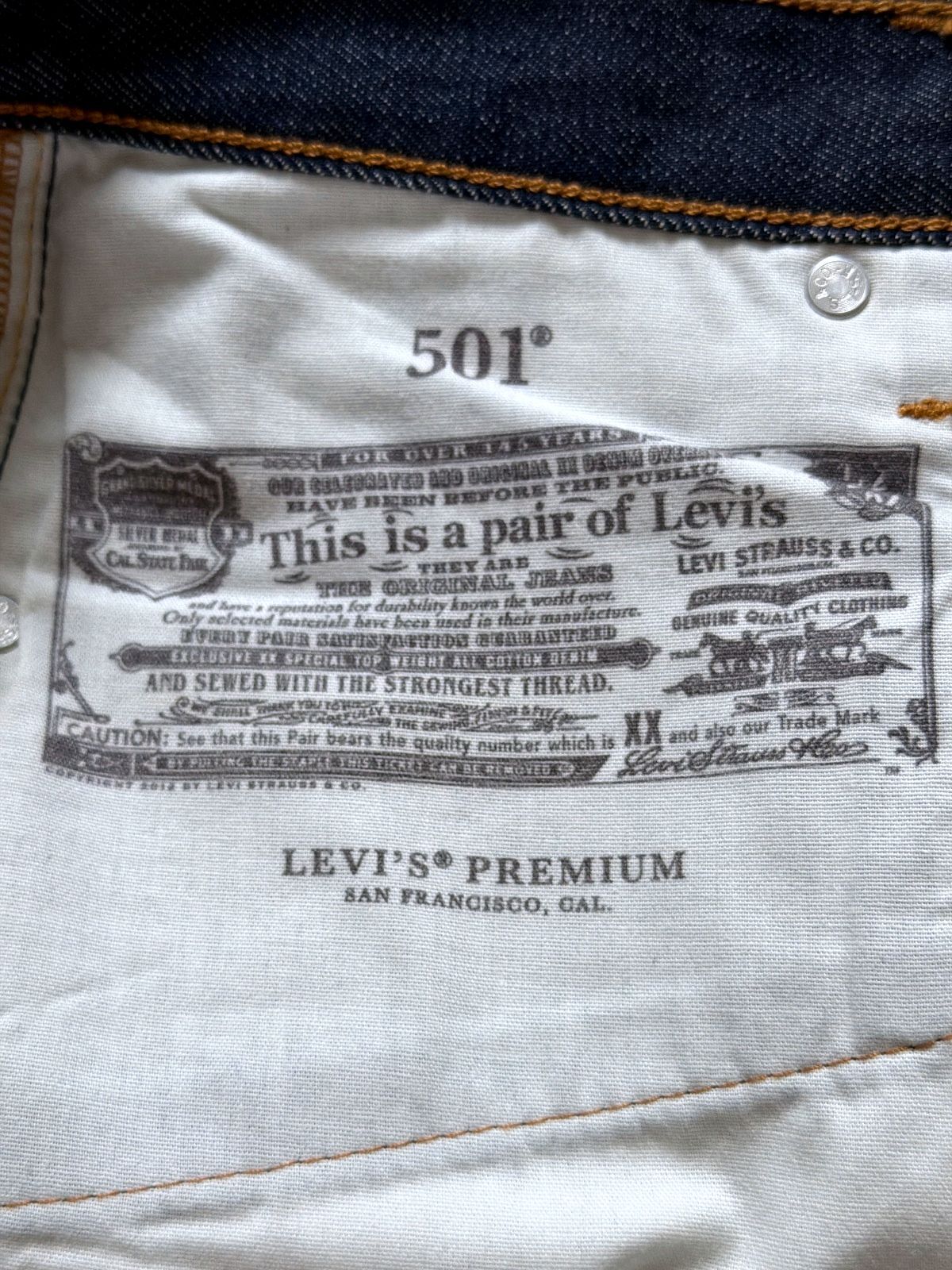 Women’s Levi's 501 Straight Leg Jeans With Rainbow Heart Patch - W29/L29