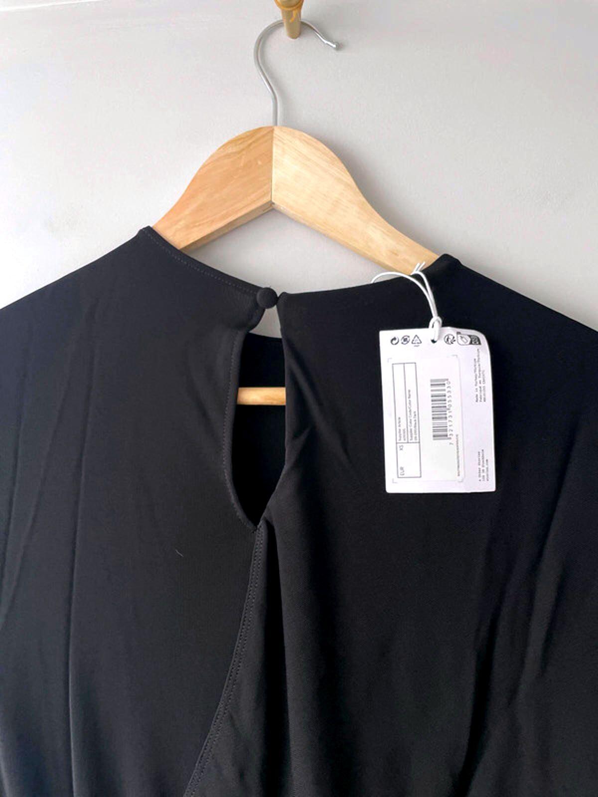 Women’s & Other Stories Short Sleeve Dress In Black - XSmall - 1899