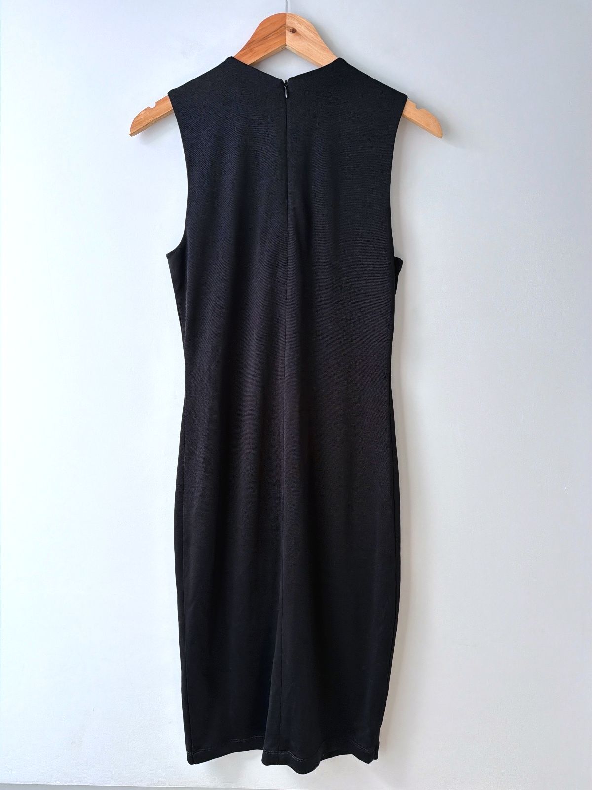 Women’s Alexander Wang Sleeveless Midi Dress In Black - Small - 3576