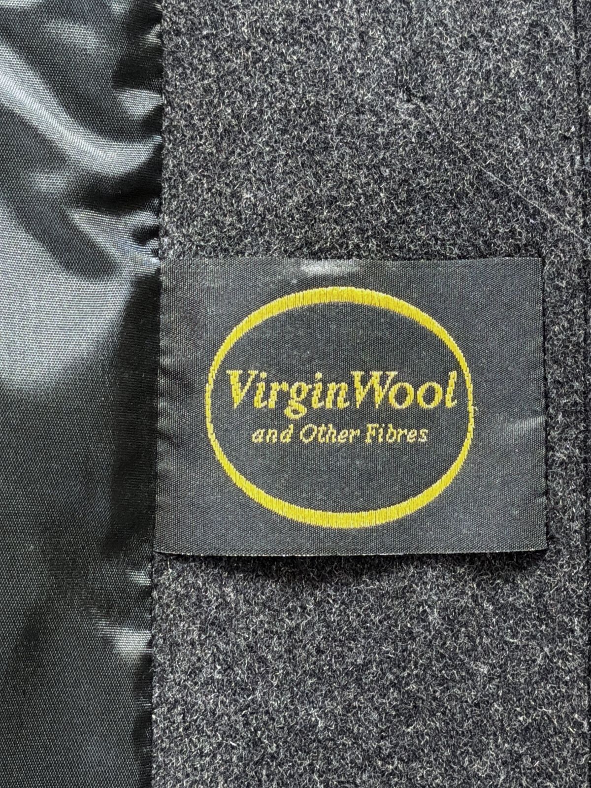 Women’s Lampert London Premium Wool Overcoat Pea Coat In Dark Grey - Uk14 - 3731