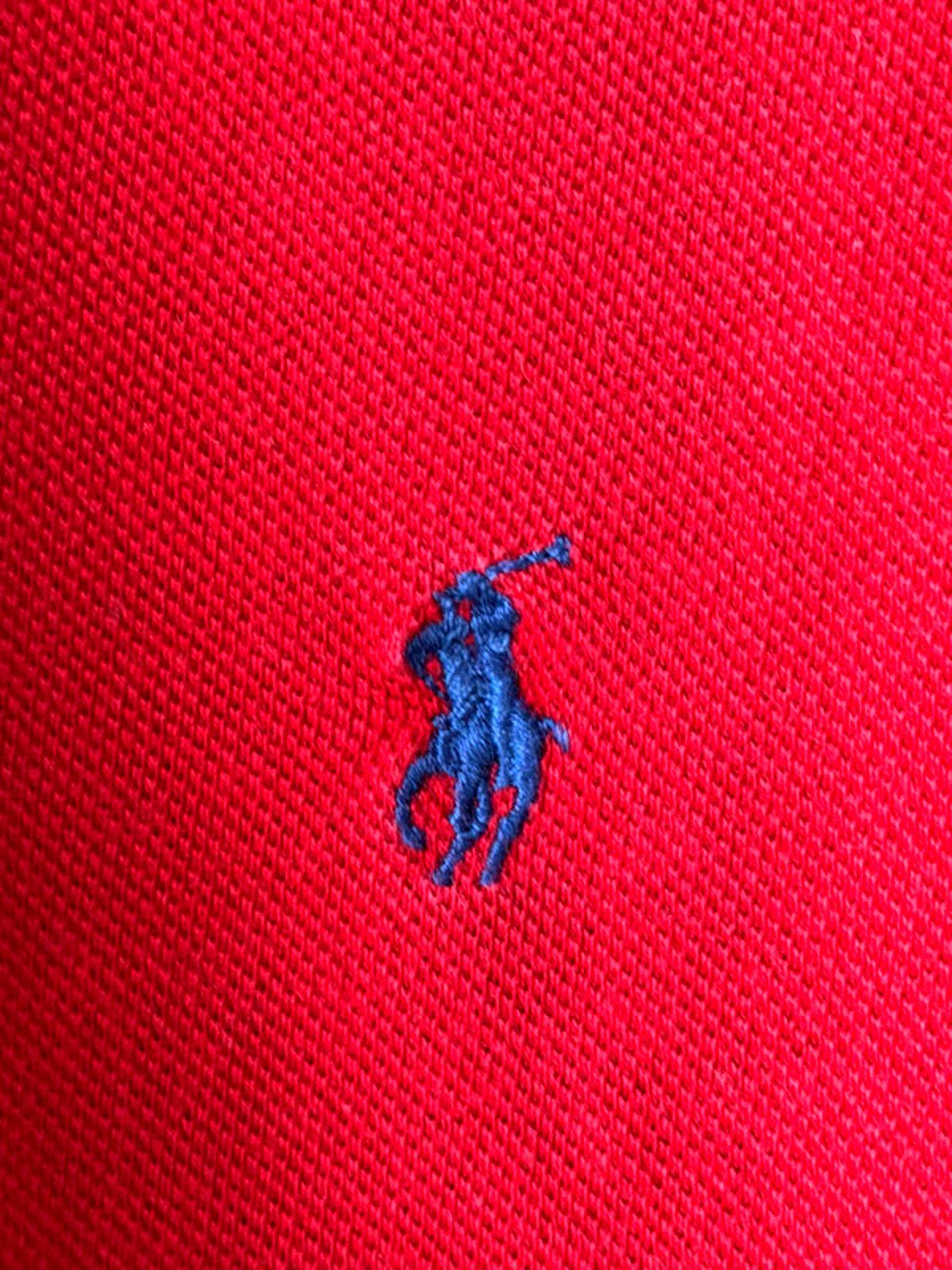 Men’s Ralph Lauren Premium Long Sleeve Polo Top - Large - 2681