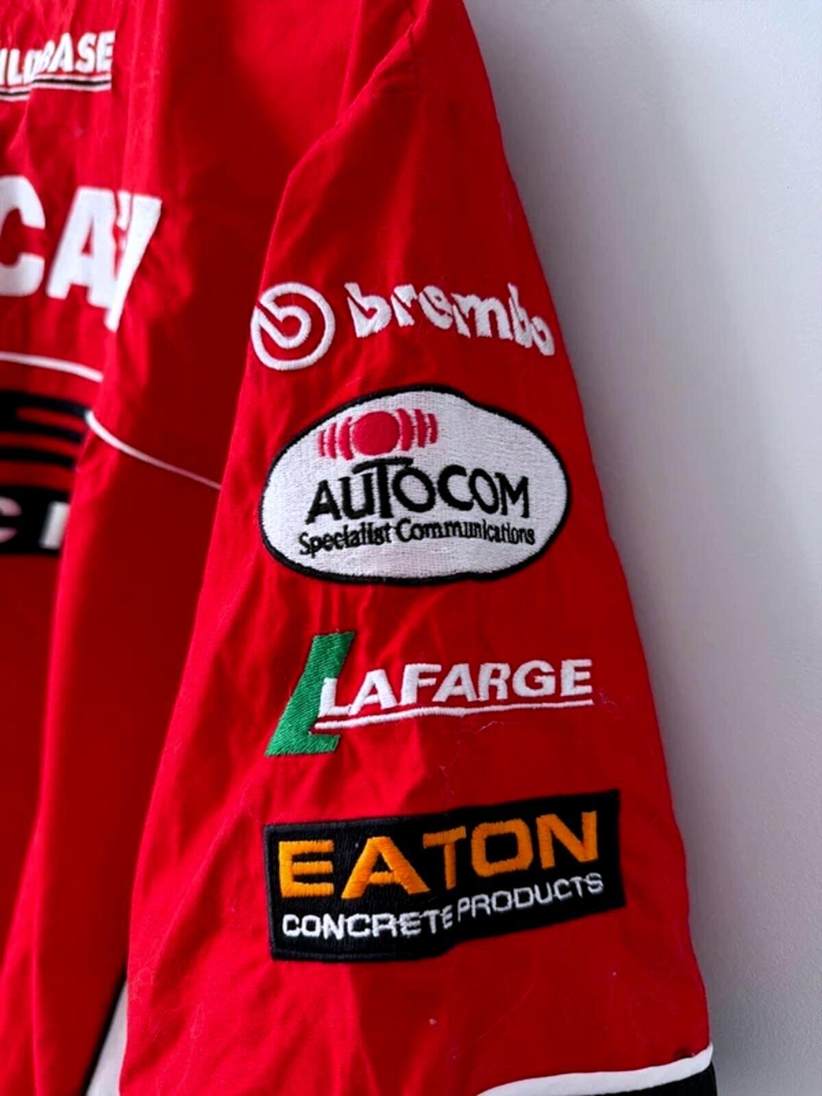 Mens Ducati 1098 2000’s rare vintage racing team shirt In red - large - 3456