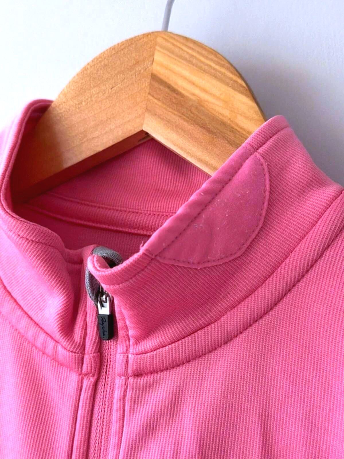 Men’s Rapha Premium Merino Wool Blend Cycling Jersey Top In Pink  - Medium - 3420