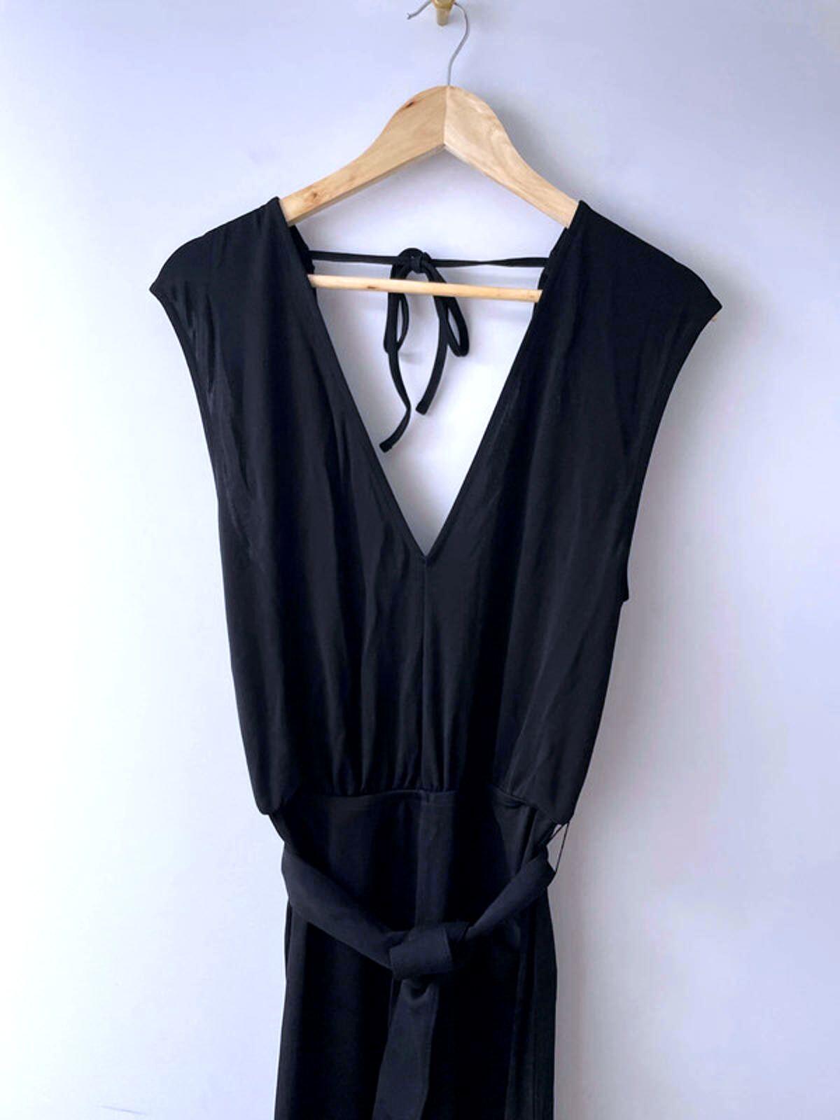 Women’s & Other Stories V-Front Sleeveless Wide Leg Jumpsuit - XSmall - 1898