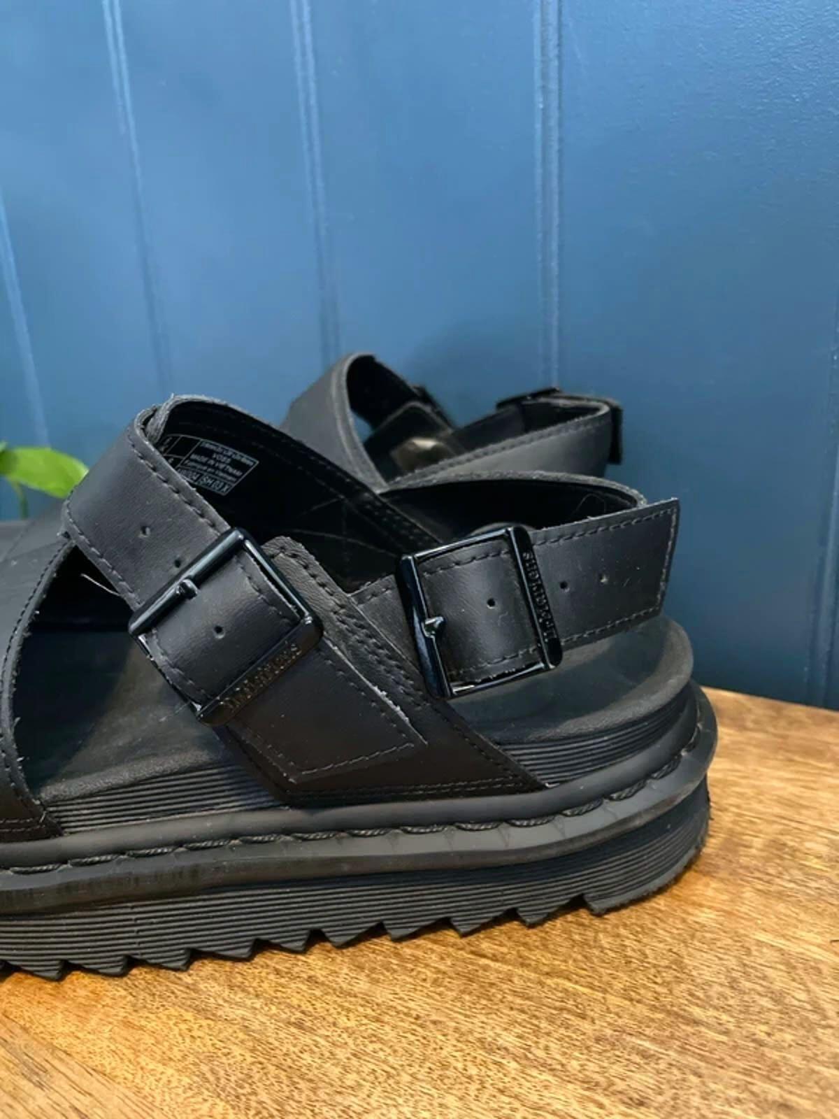 Women’s Dr Martens Voss Chunky Sole Sandals in Black - UK 6 - 3055