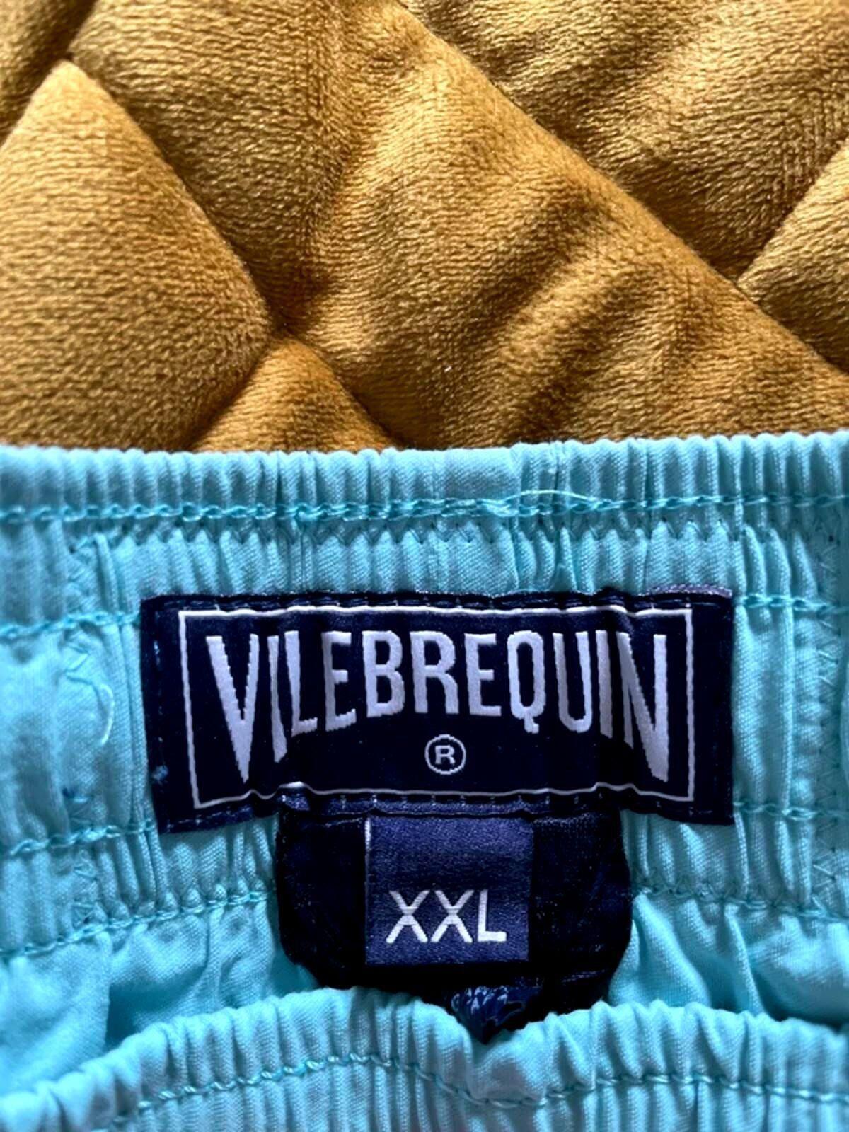 Men’s Vilebrequin Designer Swim Shorts in Blue - XXLarge - 3115