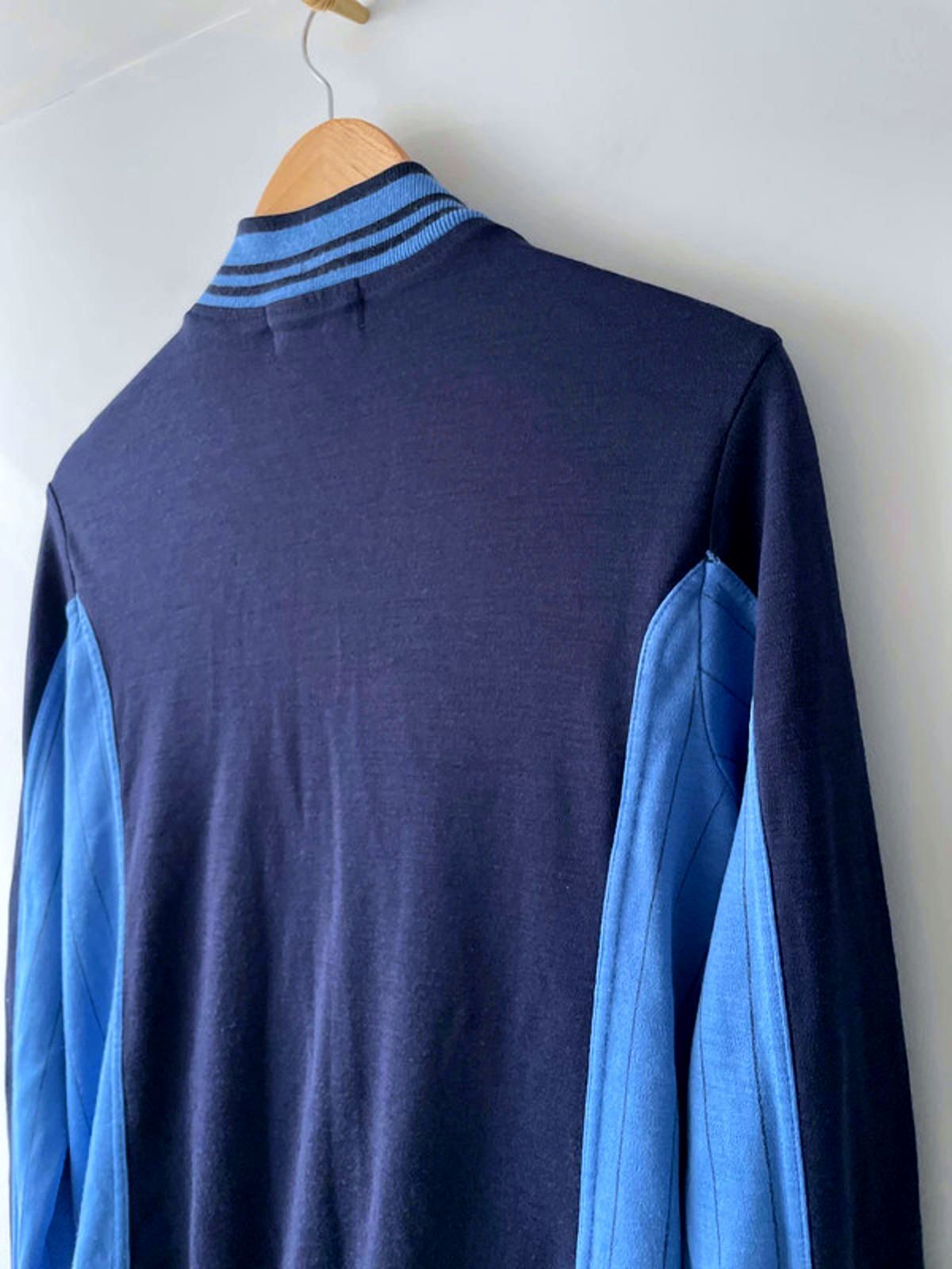 Men’s Fila White Line Settanta Vintage Bomber Track Jacket in Navy - Medium-2590