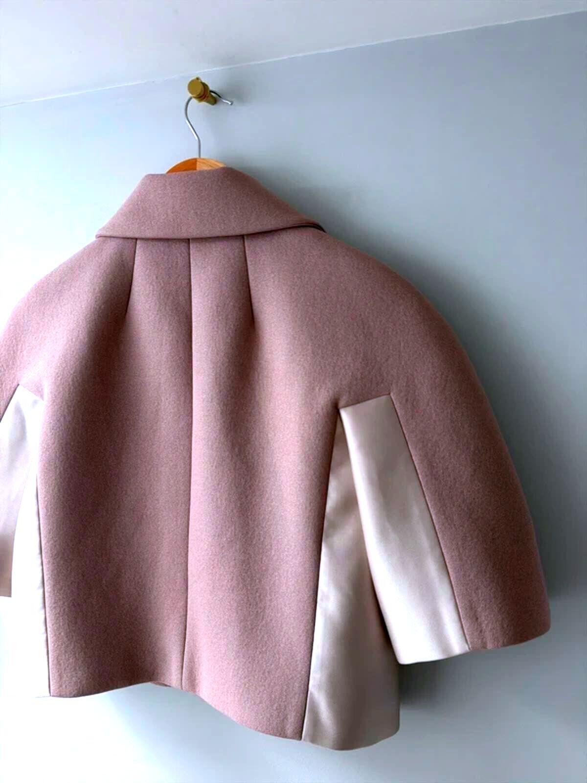 Women’s Dice Kayek Cropped Short Sleeve Jacket Top In Pink - UK8 - 3549
