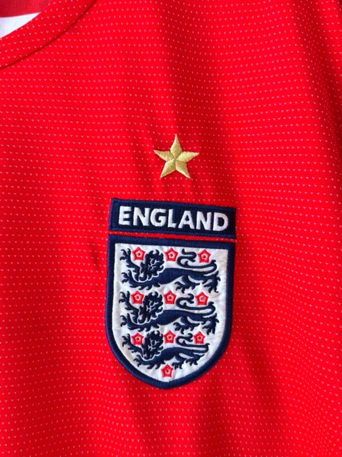 Mens England 2004/06 Football Shirt Top - XLarge - 3547