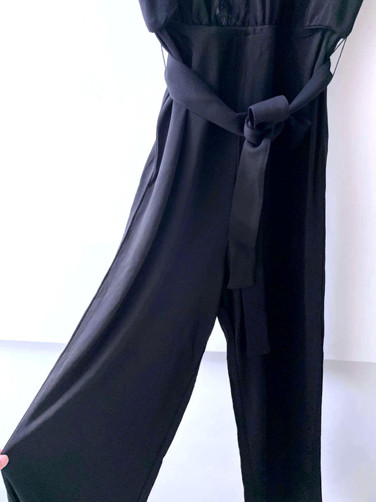 Women’s & Other Stories V-Front Sleeveless Wide Leg Jumpsuit - XSmall - 1898