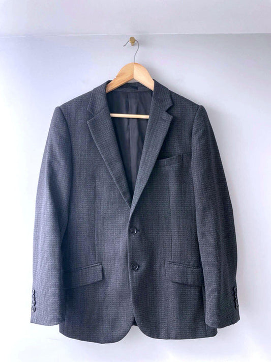 Men’s Reiss Premium 100% Wool Wedding Blazer Jacket In Grey - Medium - 1567