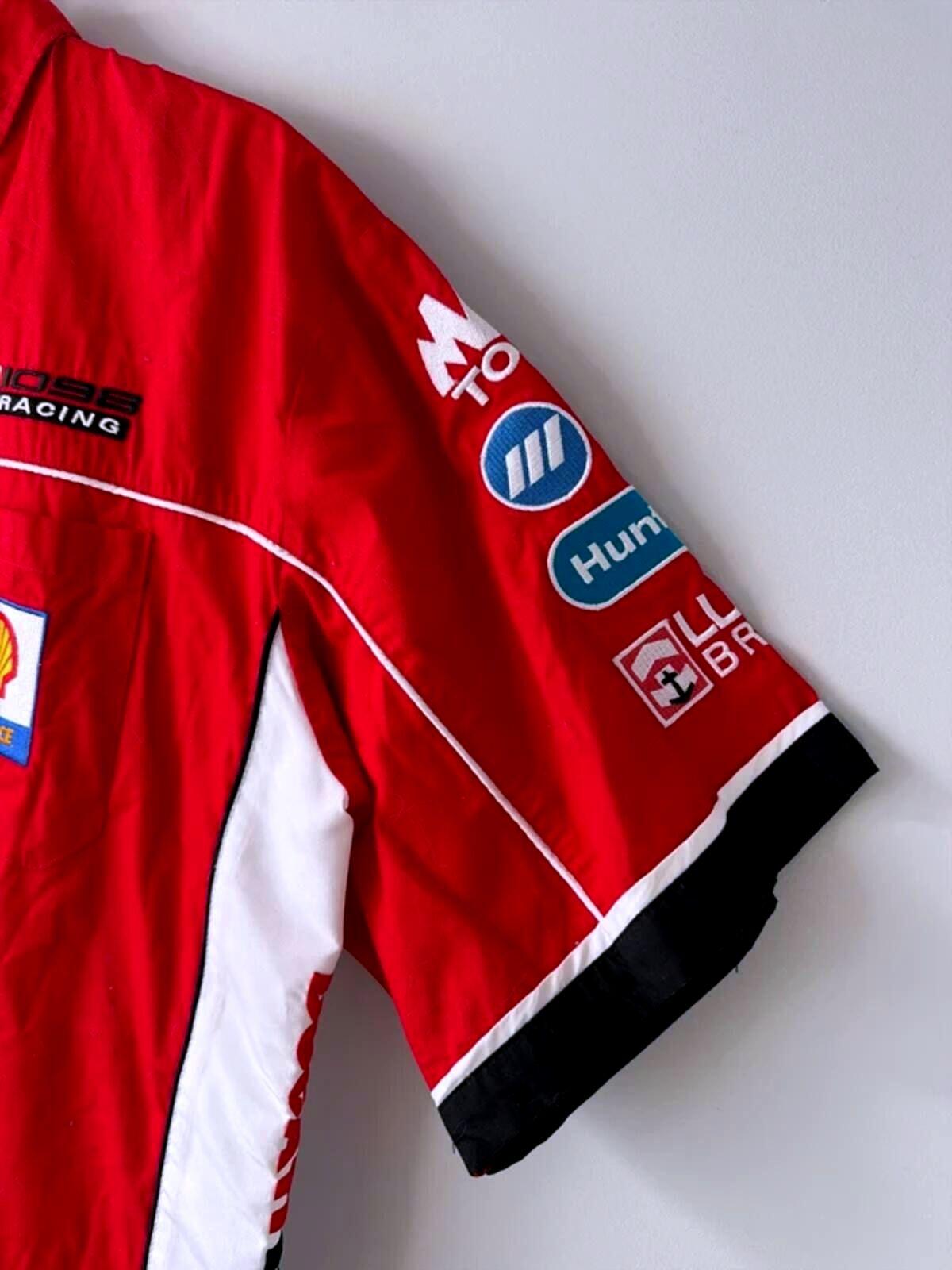 Mens Ducati 1098 2000’s rare vintage racing team shirt In red - large - 3456
