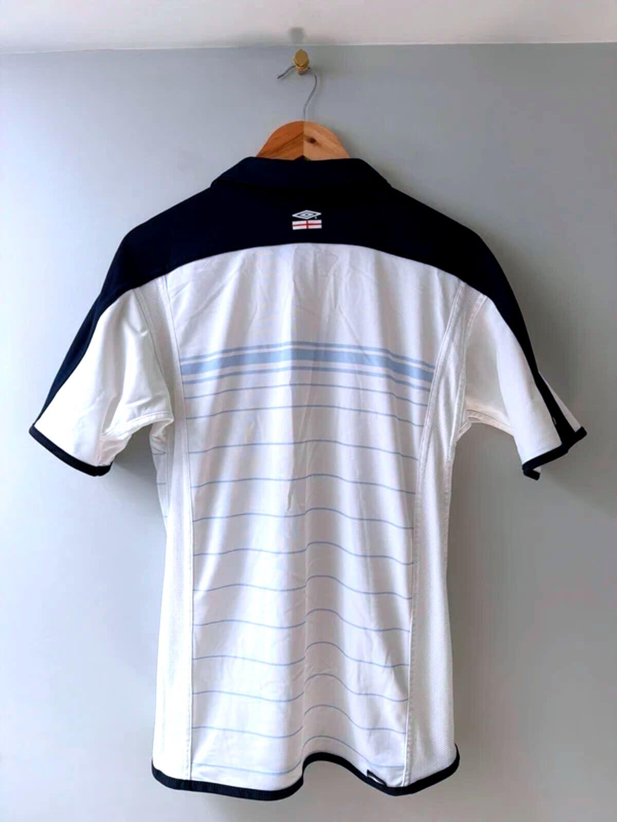 Mens England 2003/05 Reversible Home Football Shirt Top  - Small - 3548