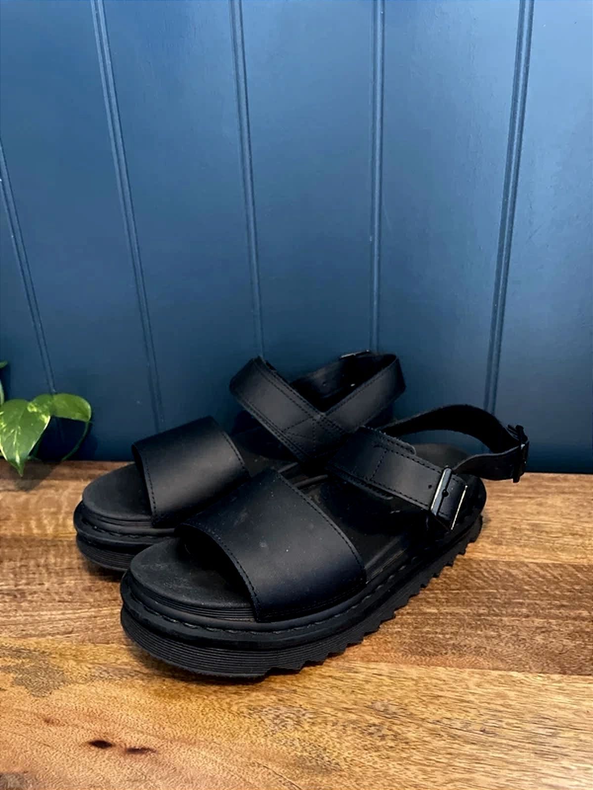 Women’s Dr Martens Voss Chunky Sole Sandals In Black - UK6 - 3053