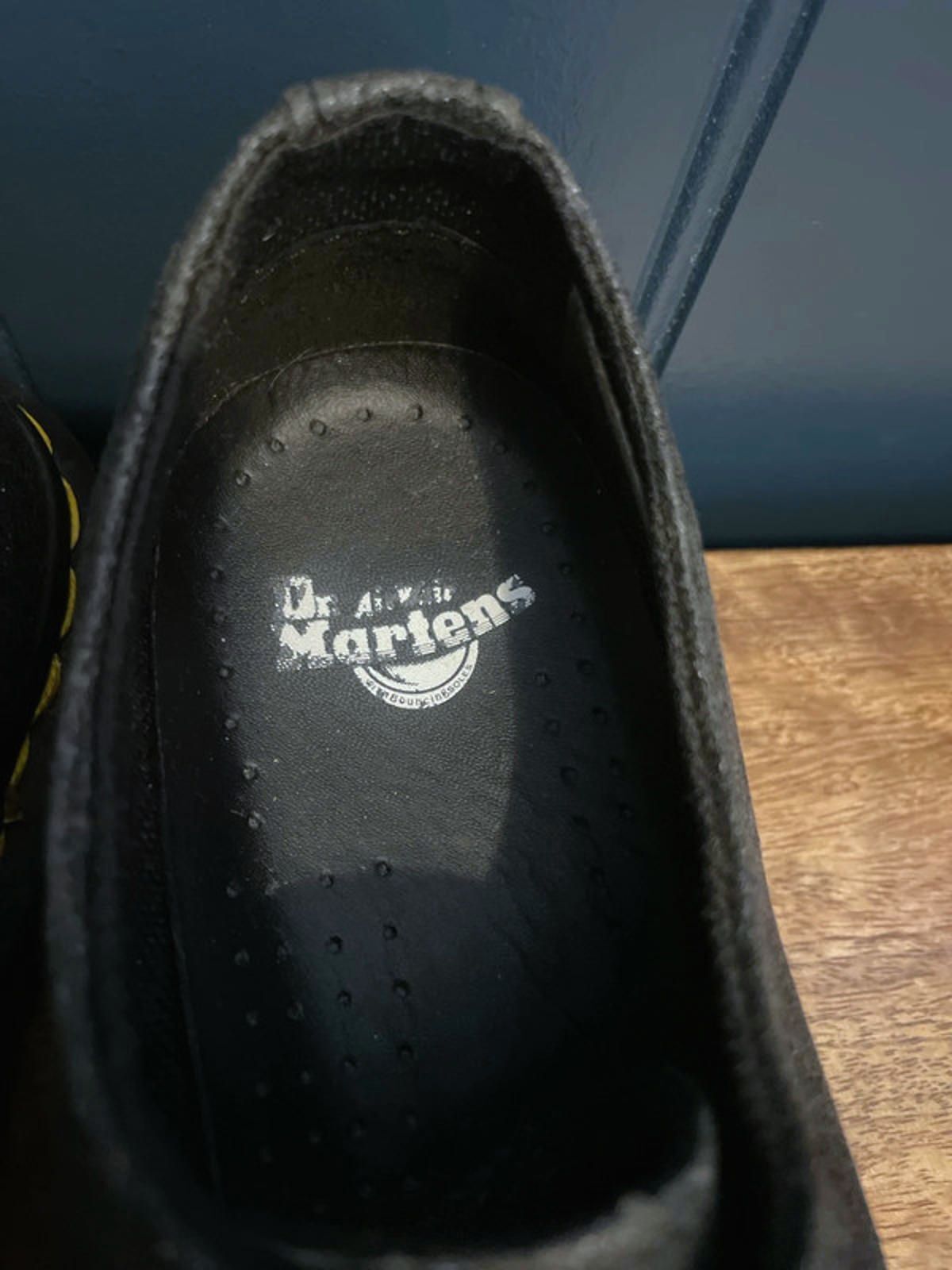 Women’s Dr Martens 1461 Farrah Chunky Sole Glitter Shoes in Black - UK4 - 2554