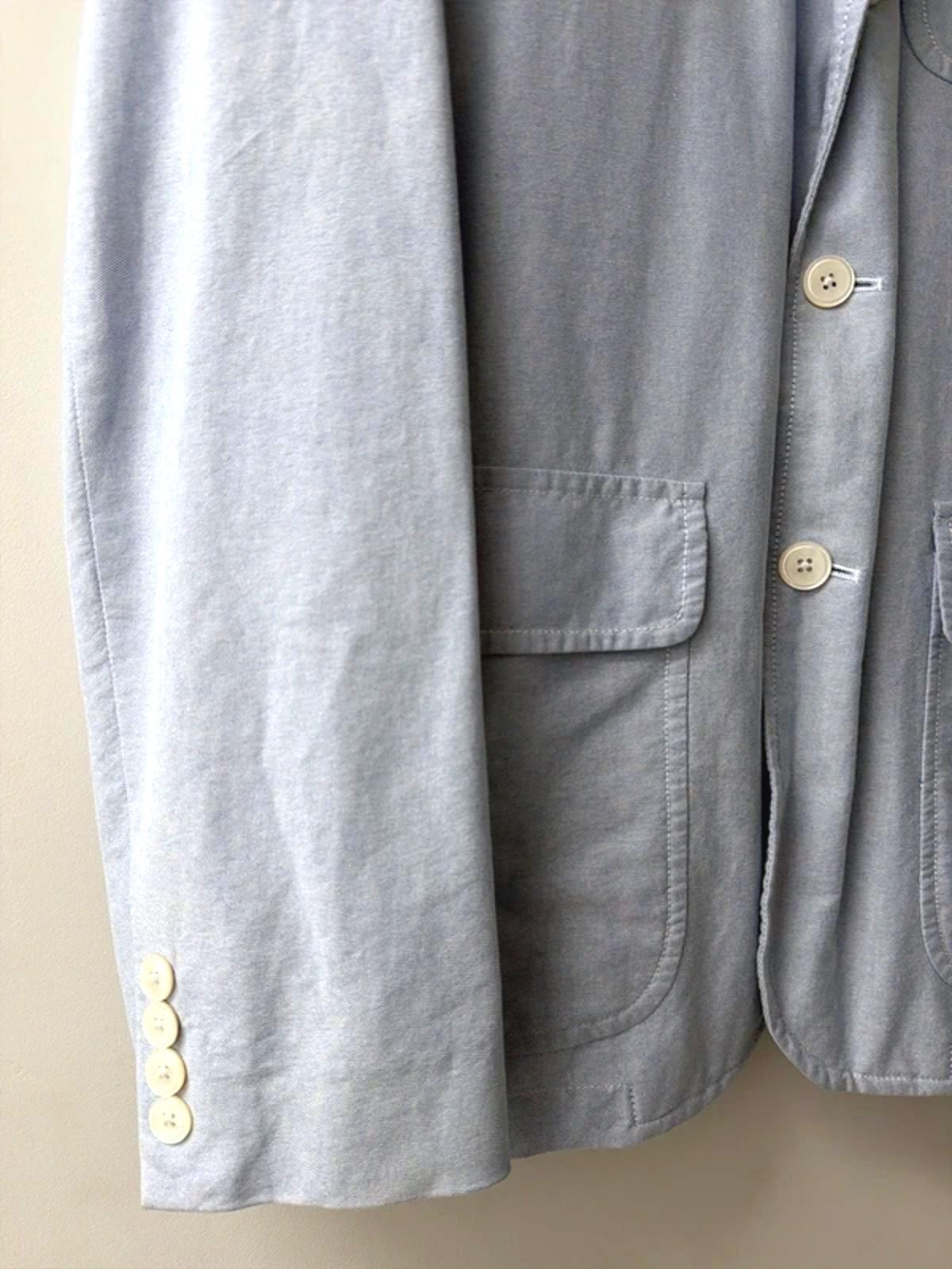 Men’s Ralph Lauren Custom Fit Chambray Blazer In Blue - Medium - 3240