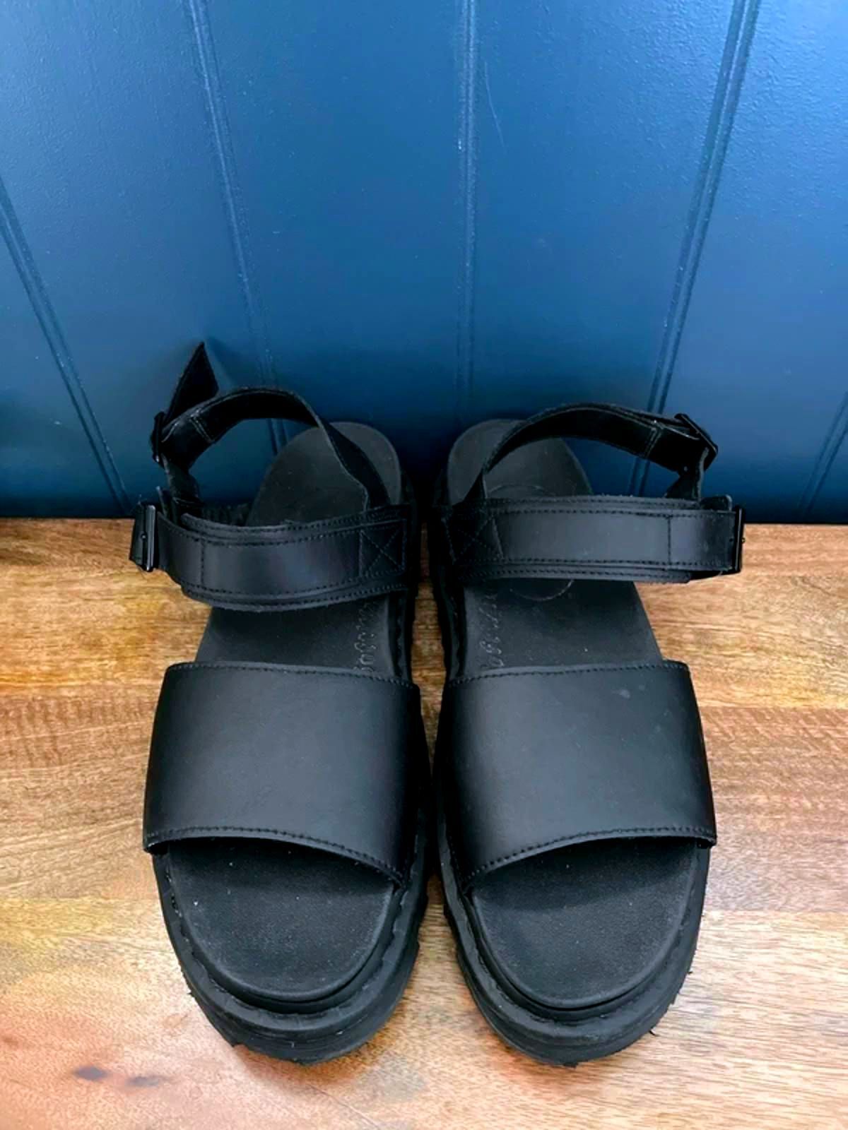 Men’s Dr Martens Voss Chunky Sole Sandals In Black - UK9 - 3046