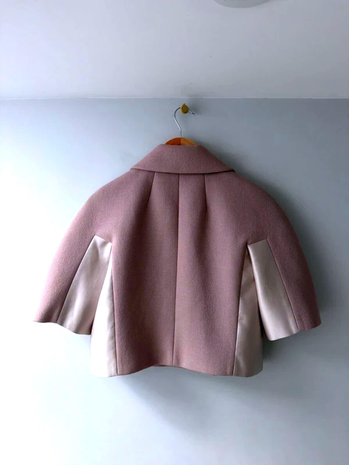 Women’s Dice Kayek Cropped Short Sleeve Jacket Top In Pink - UK8 - 3549