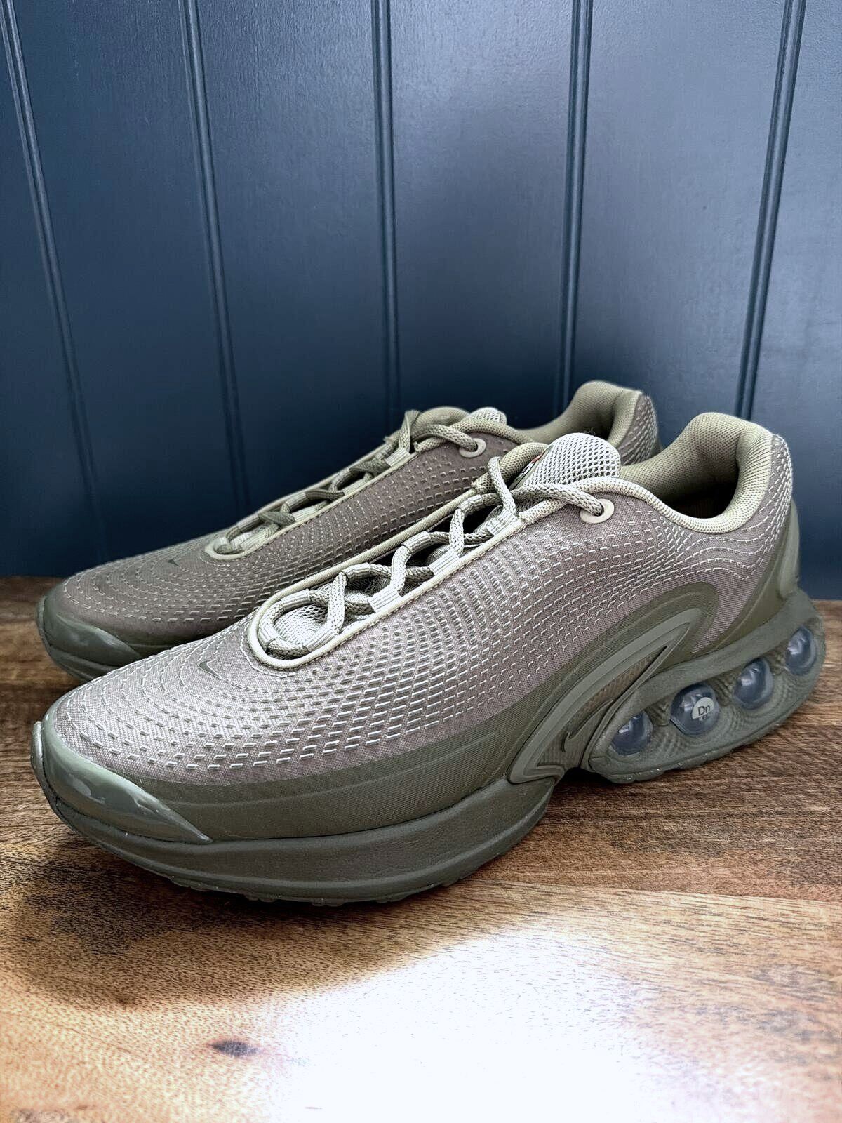 Mens Nike Air Max DN Chunky Sole Trainers In Olive/Khaki  - UK8.5 -  3535