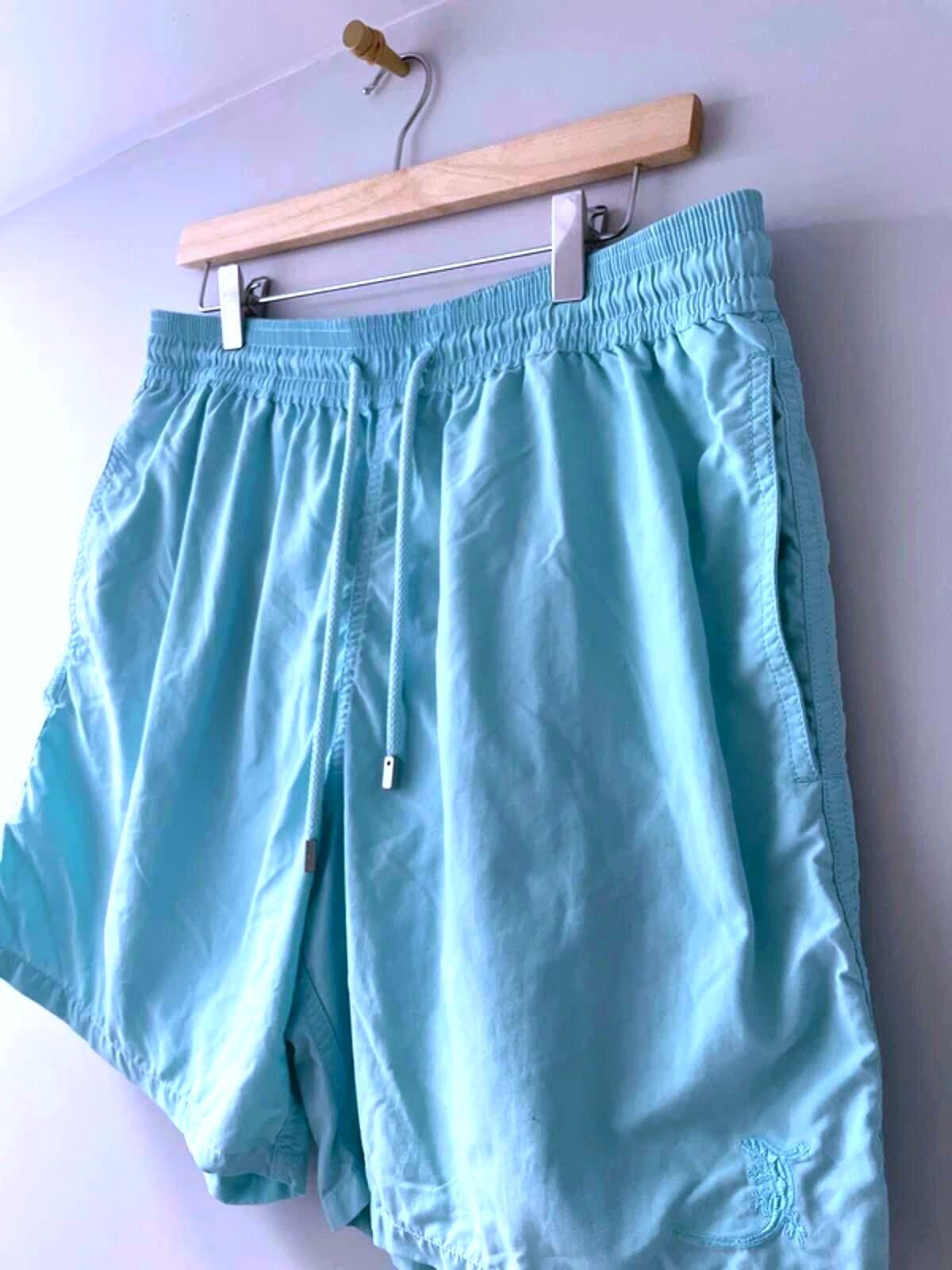 Men’s Vilebrequin Designer Swim Shorts in Blue - XXLarge - 3115