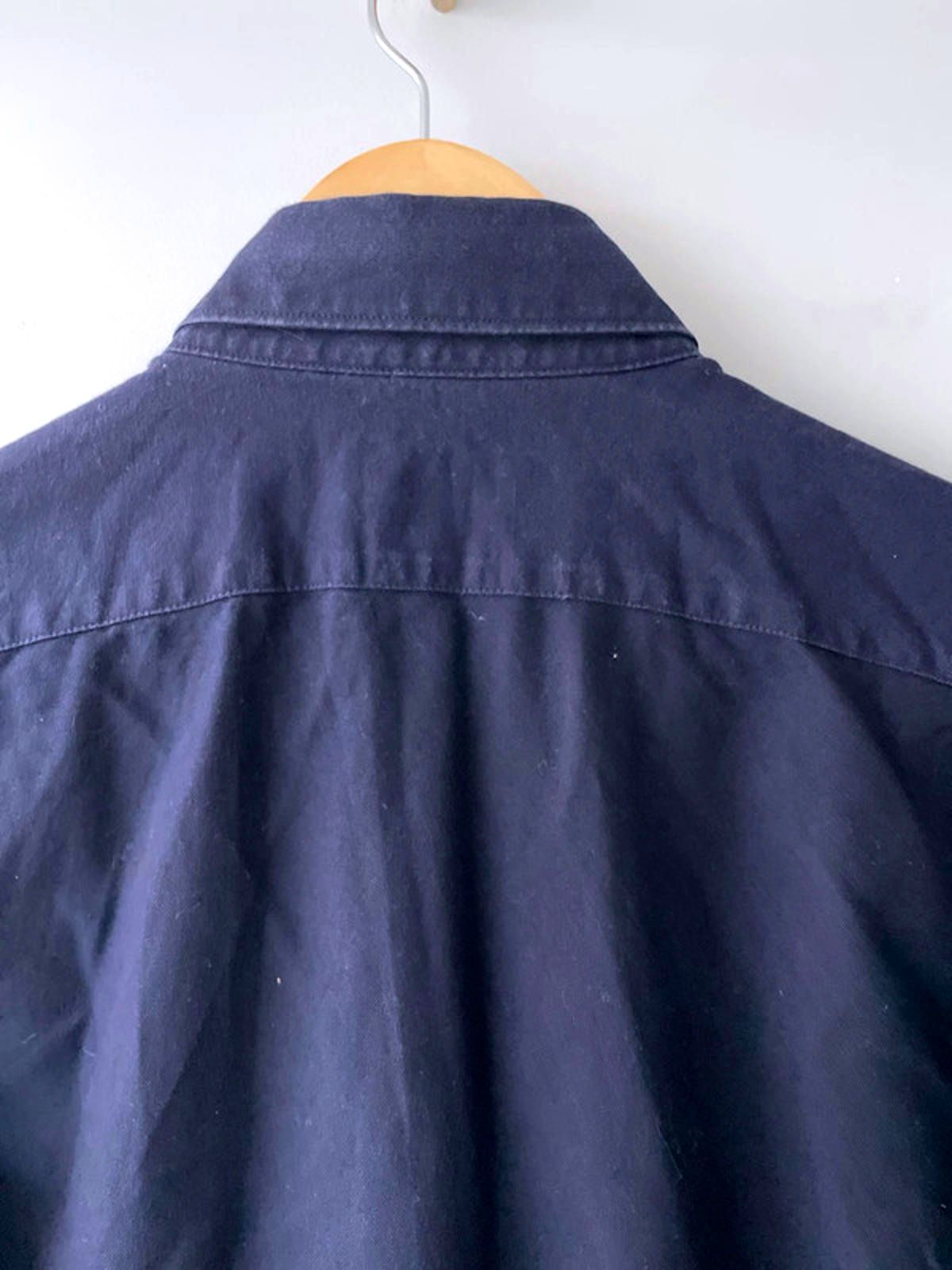 Men’s Reiss Slim Fit Long Sleeve Shirt In Navy - Medium - 2751