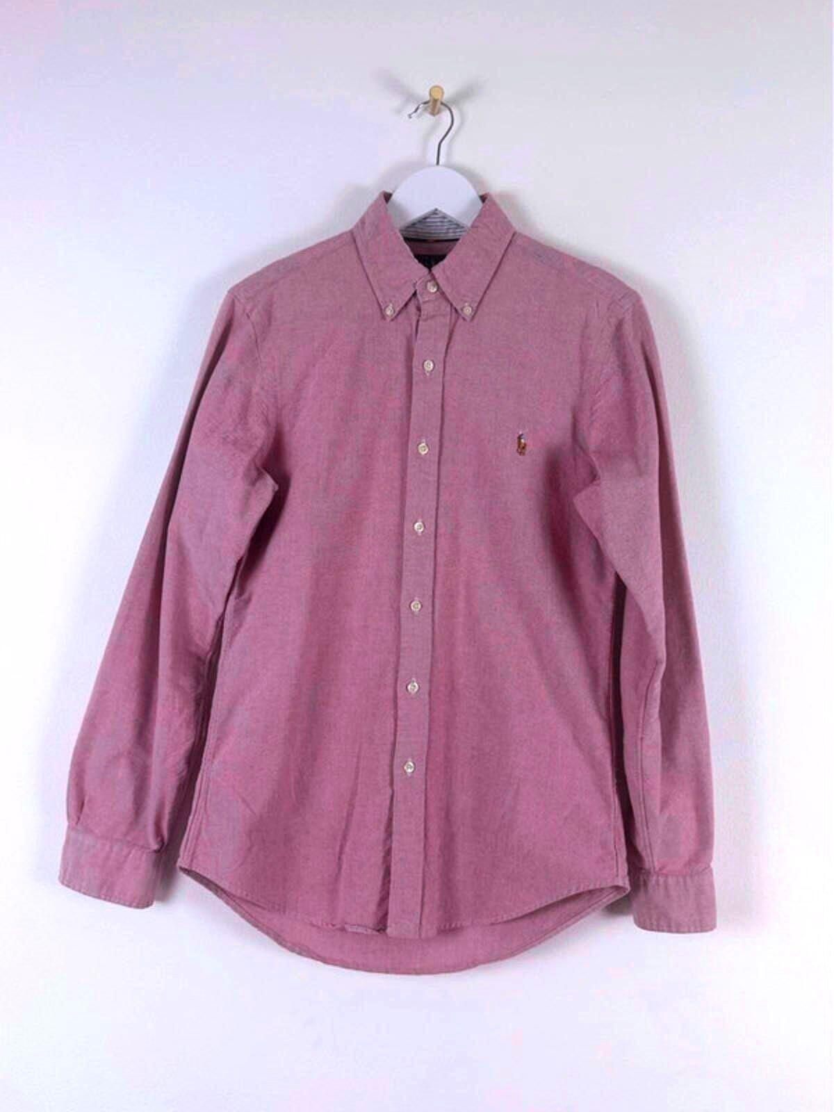 Men’s Ralph Lauren Slim Fit Oxford Chambray Shirt - Small - 1428