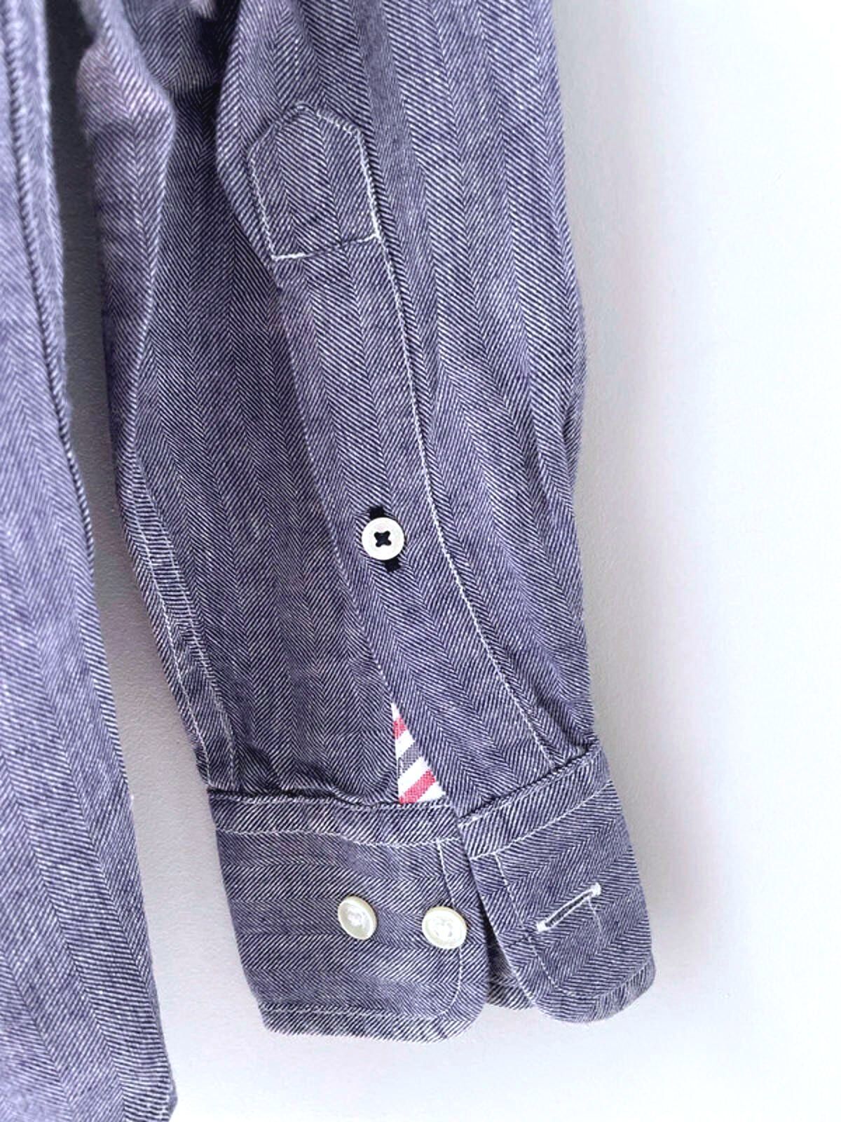 Men’s Tommy Hilfiger Premium Linen Shirt In Navy - XSmall - 1646
