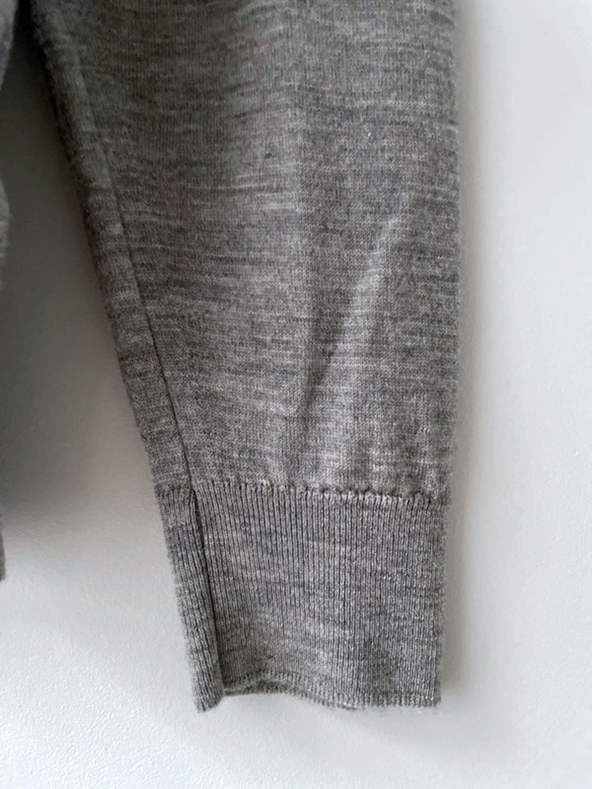 Men’s John Smedley Made In England Wool Roll Neck Jumper In Grey - Medium - 2288