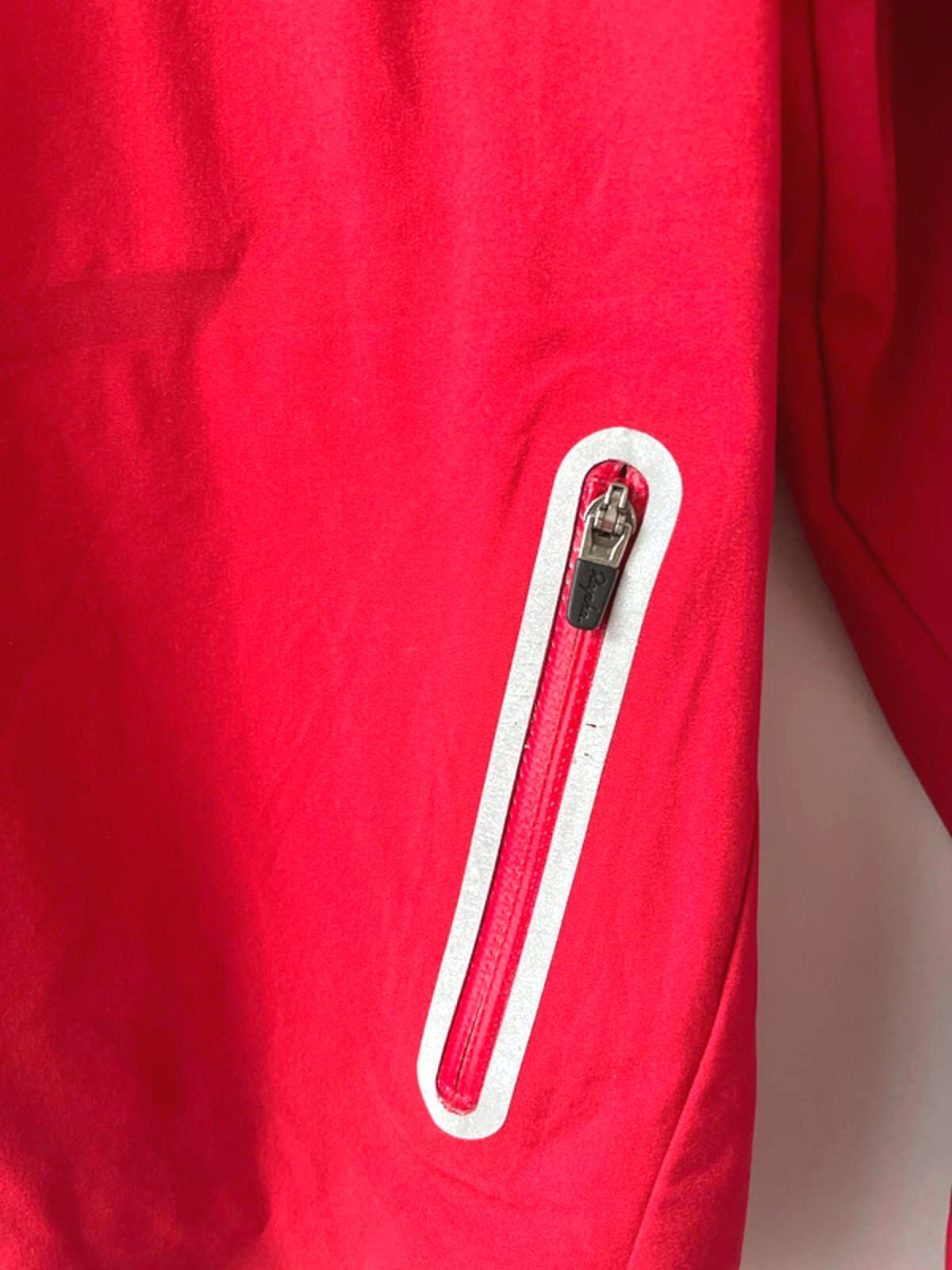 Women’s Rapha Zip Through Windbreaker Cycling Jacket In Red - UK14 - 1824