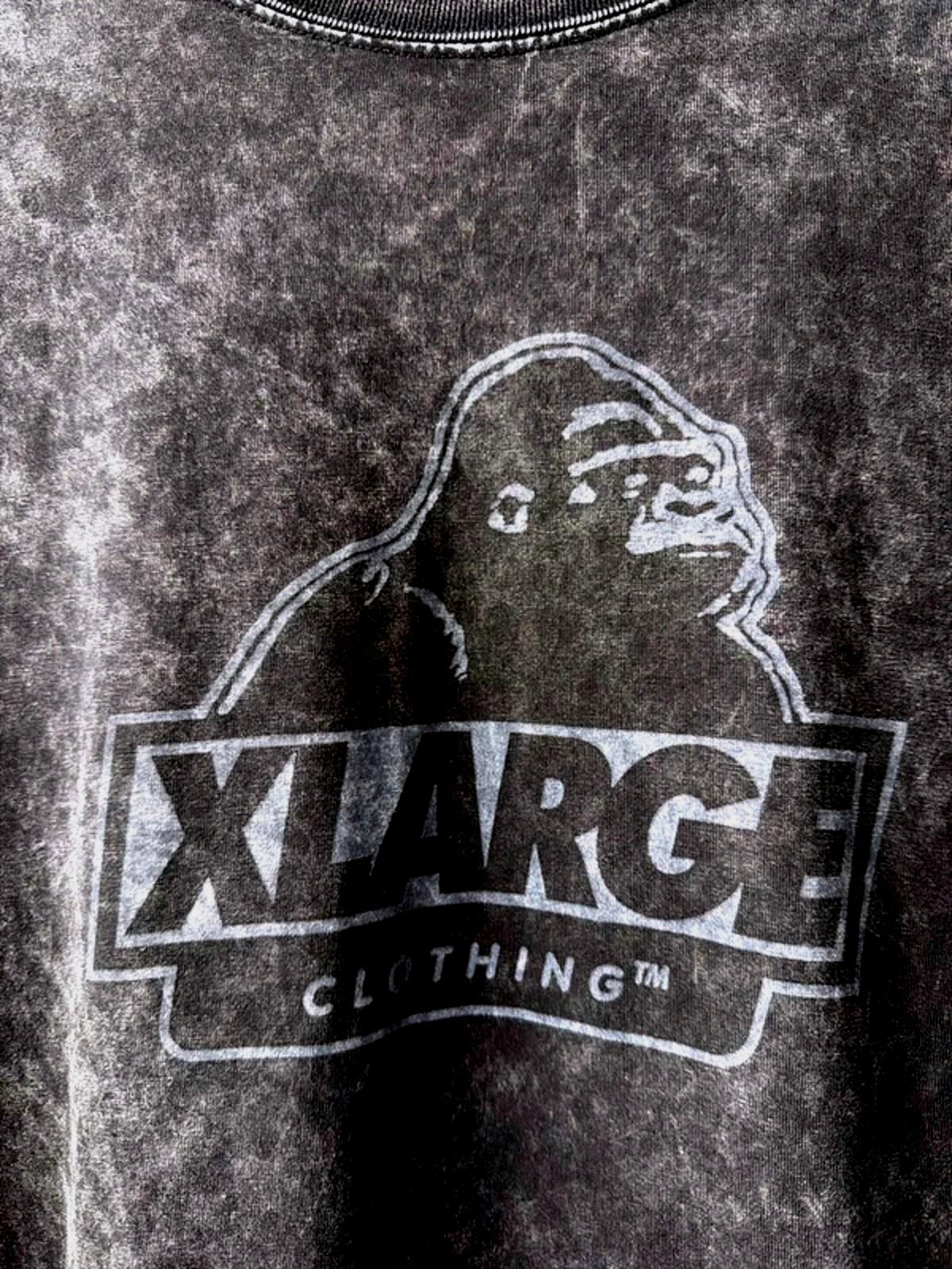 Men’s XLarge Oversized Fit Acid Wash T-shirt In Black - Mediim - 3202