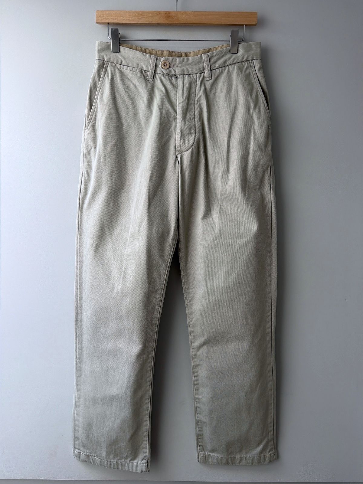 Men’s Hackett Premium Classic Chino Trousers In Beige - W30/L30 - 3579