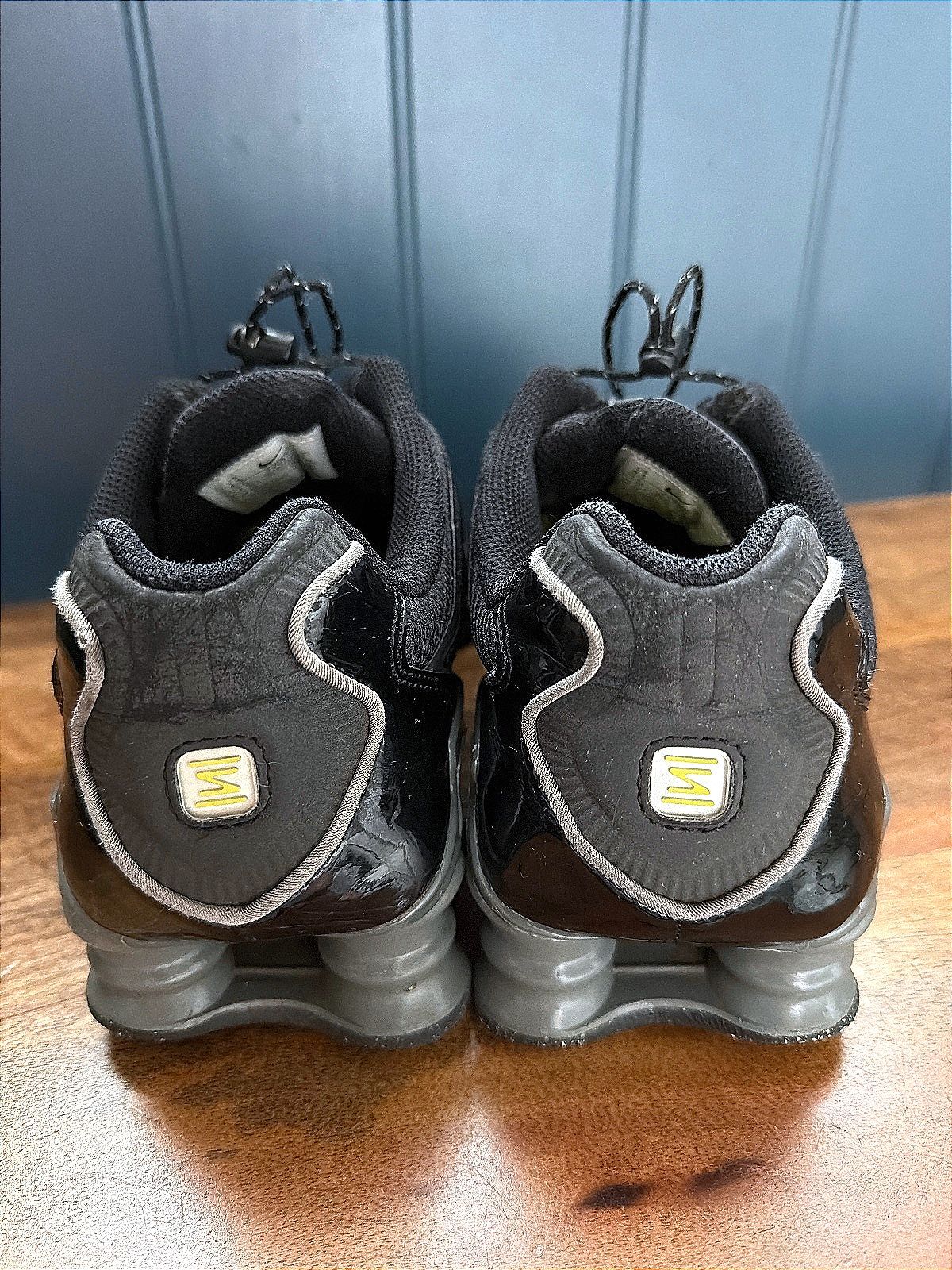 Women’s Nike Shox Rare Find Chunky Sole Trainers In Black - Uk6 - 3617