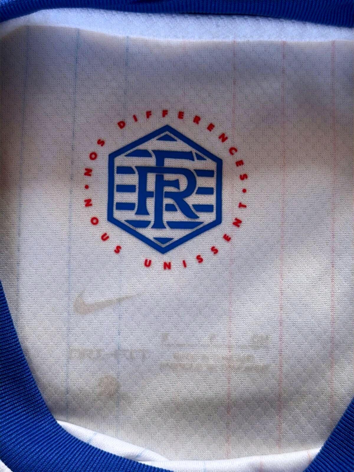 Men’s France 2024/25 Football Shirt Top - Medium - 3546