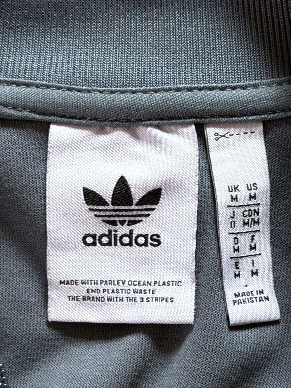 Men's Adidas Originals Track Jacket In Grey - Medium - 3591