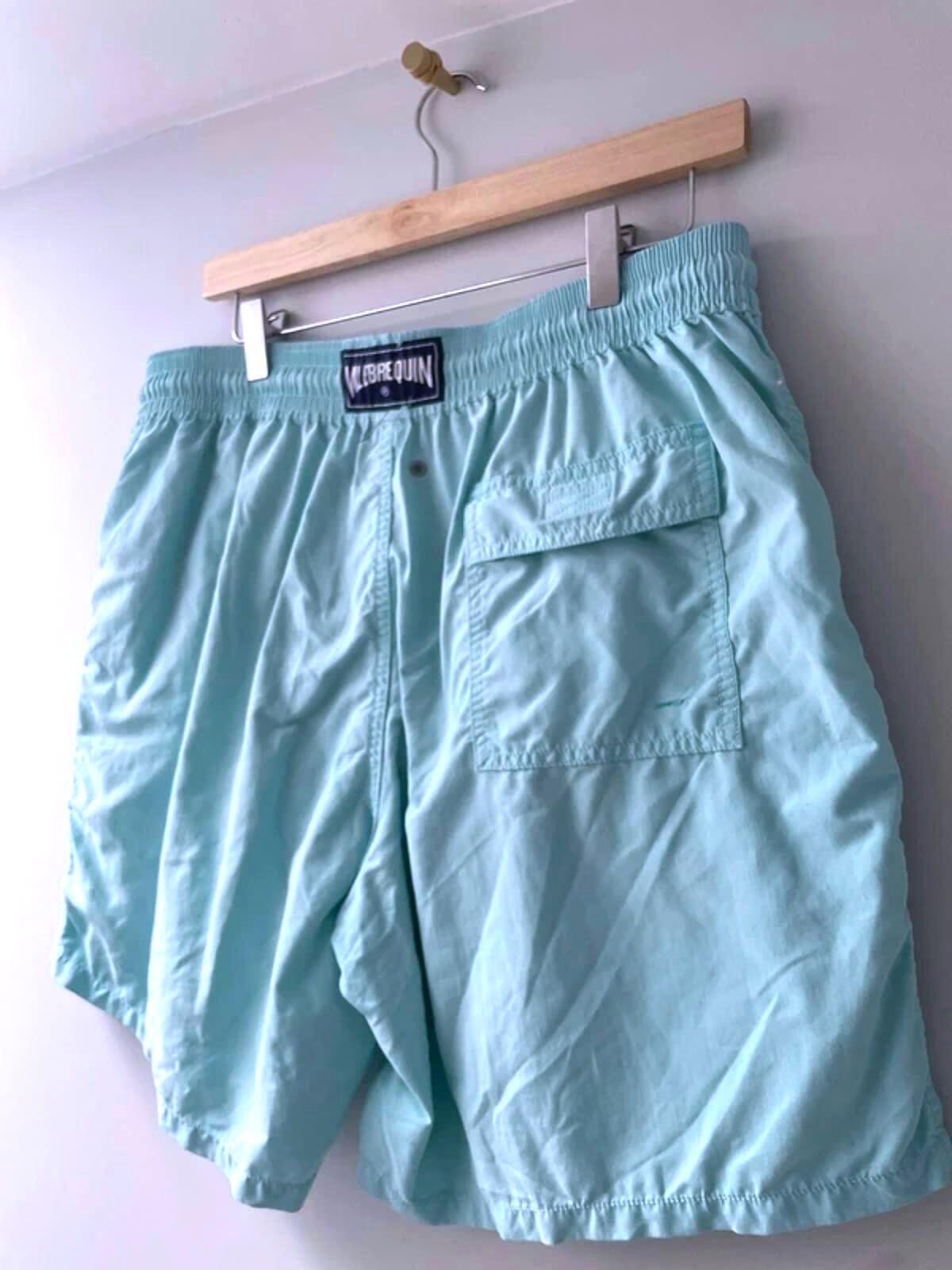 Men’s Vilebrequin Designer Swim Shorts in Blue - XXLarge - 3115