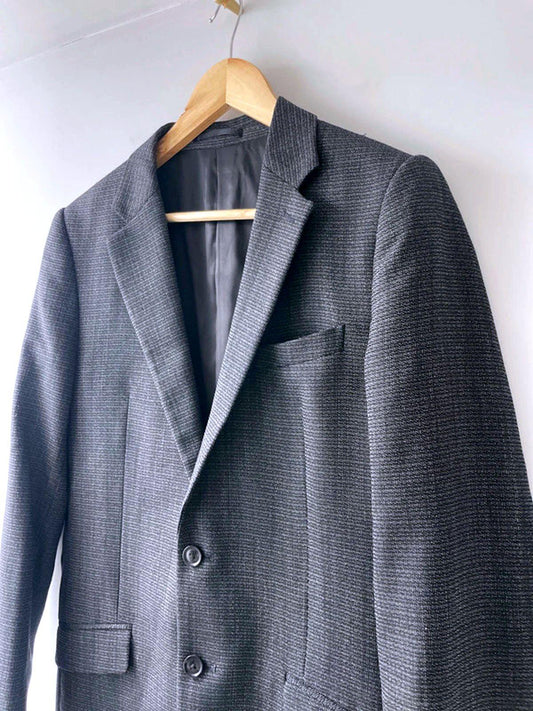 Men’s Reiss Premium 100% Wool Wedding Blazer Jacket In Grey - Medium - 1567