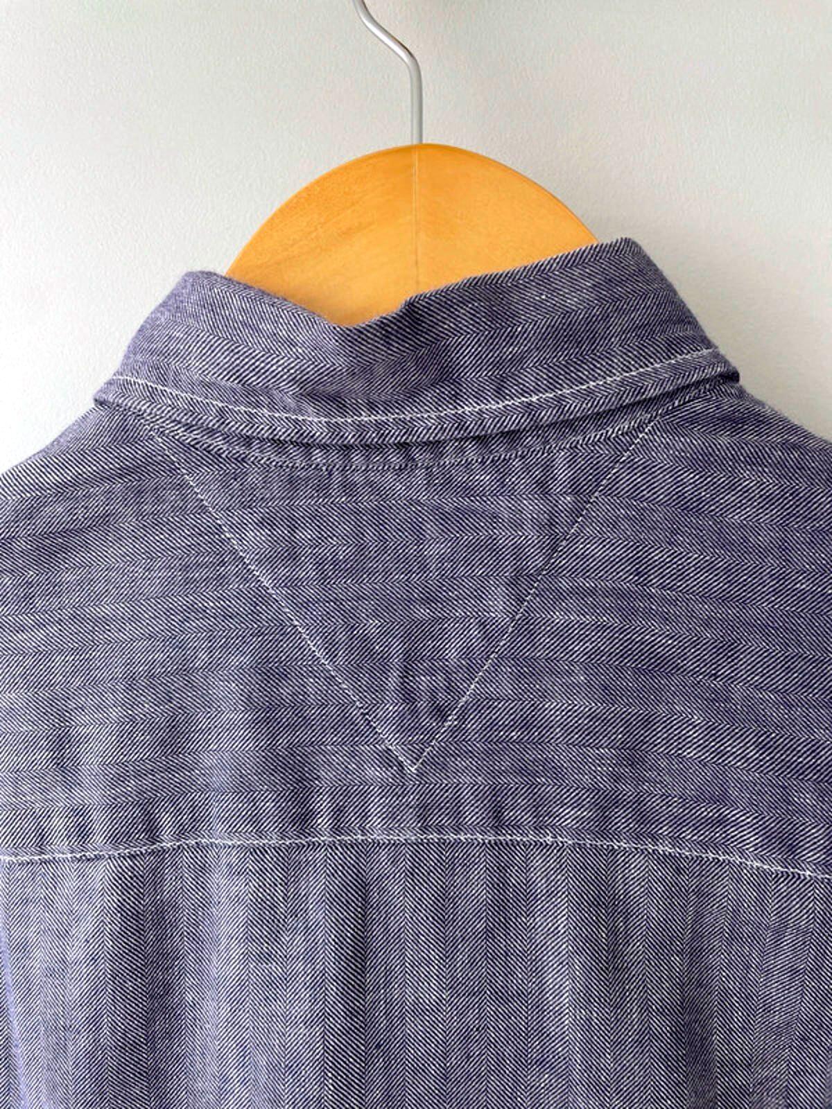 Men’s Tommy Hilfiger Premium Linen Shirt In Navy - XSmall - 1646