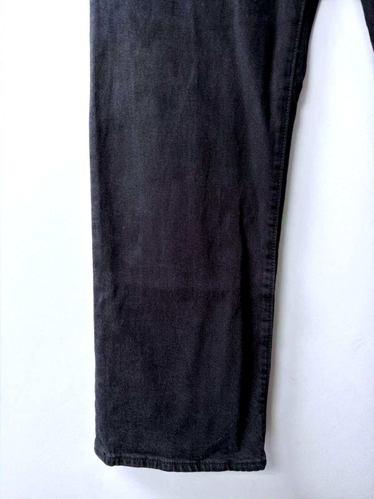 Women’s Levi’s Ribcage Straight High Waisted Fit Jeans In Black - W28/L27 - 3554