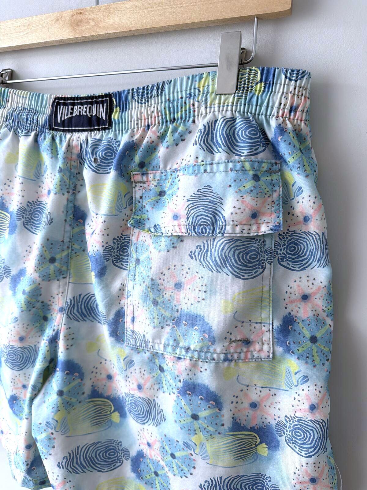 Mens Vilebrequin Printed Swim Shorts  - XLarge - 3557